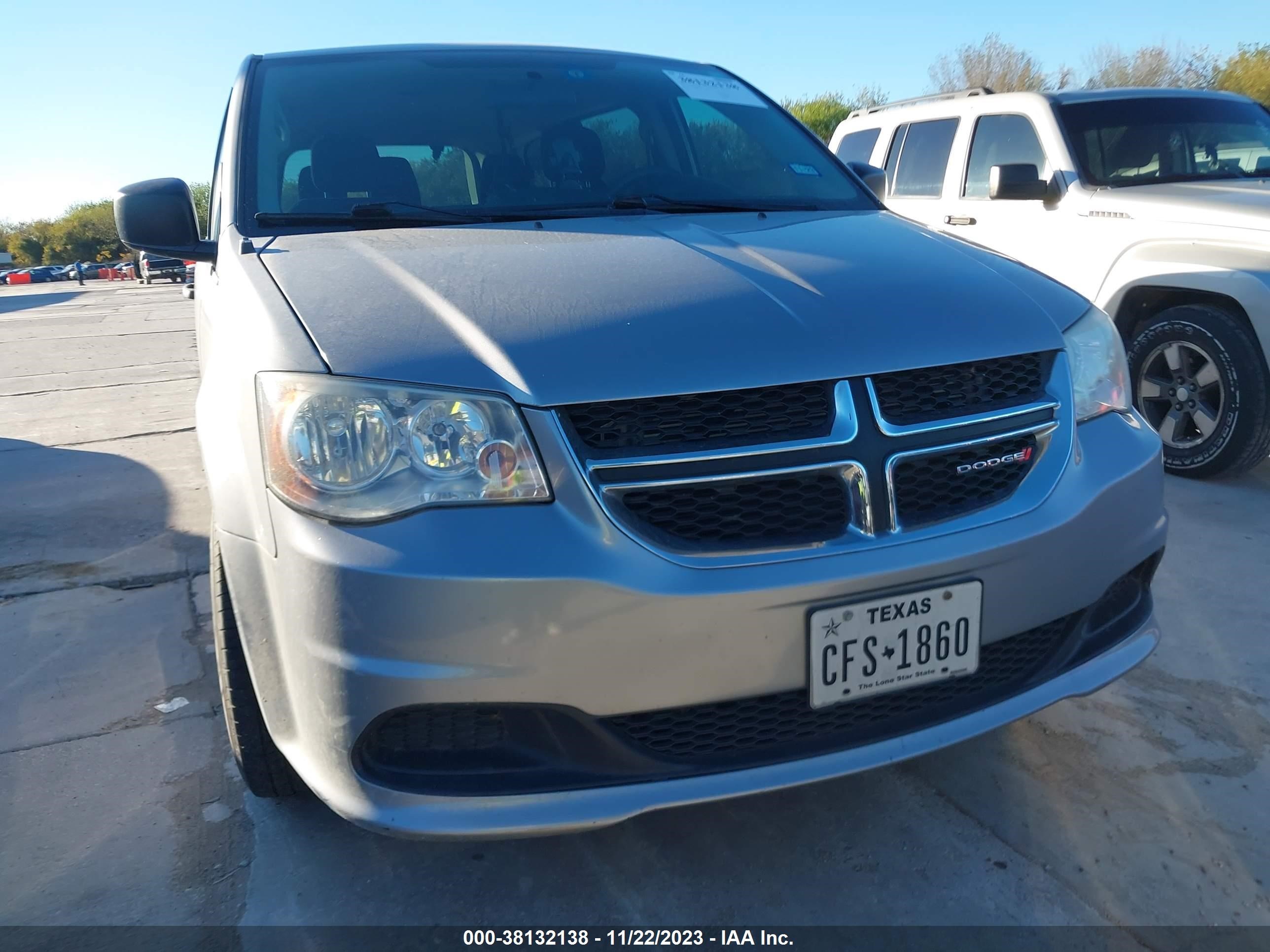 DODGE CARAVAN 2013 2c4rdgbg4dr804750