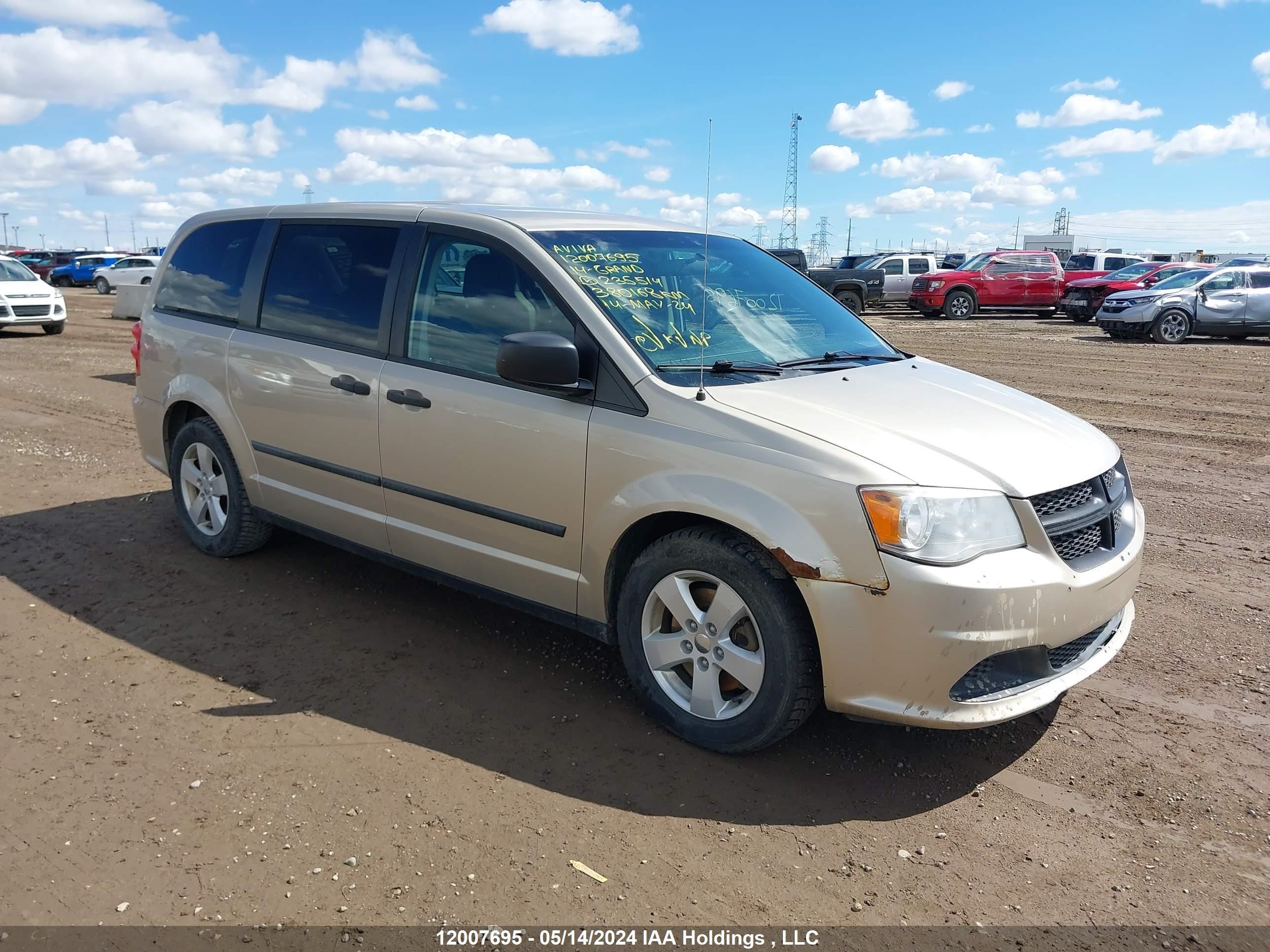 DODGE CARAVAN 2014 2c4rdgbg4er235514