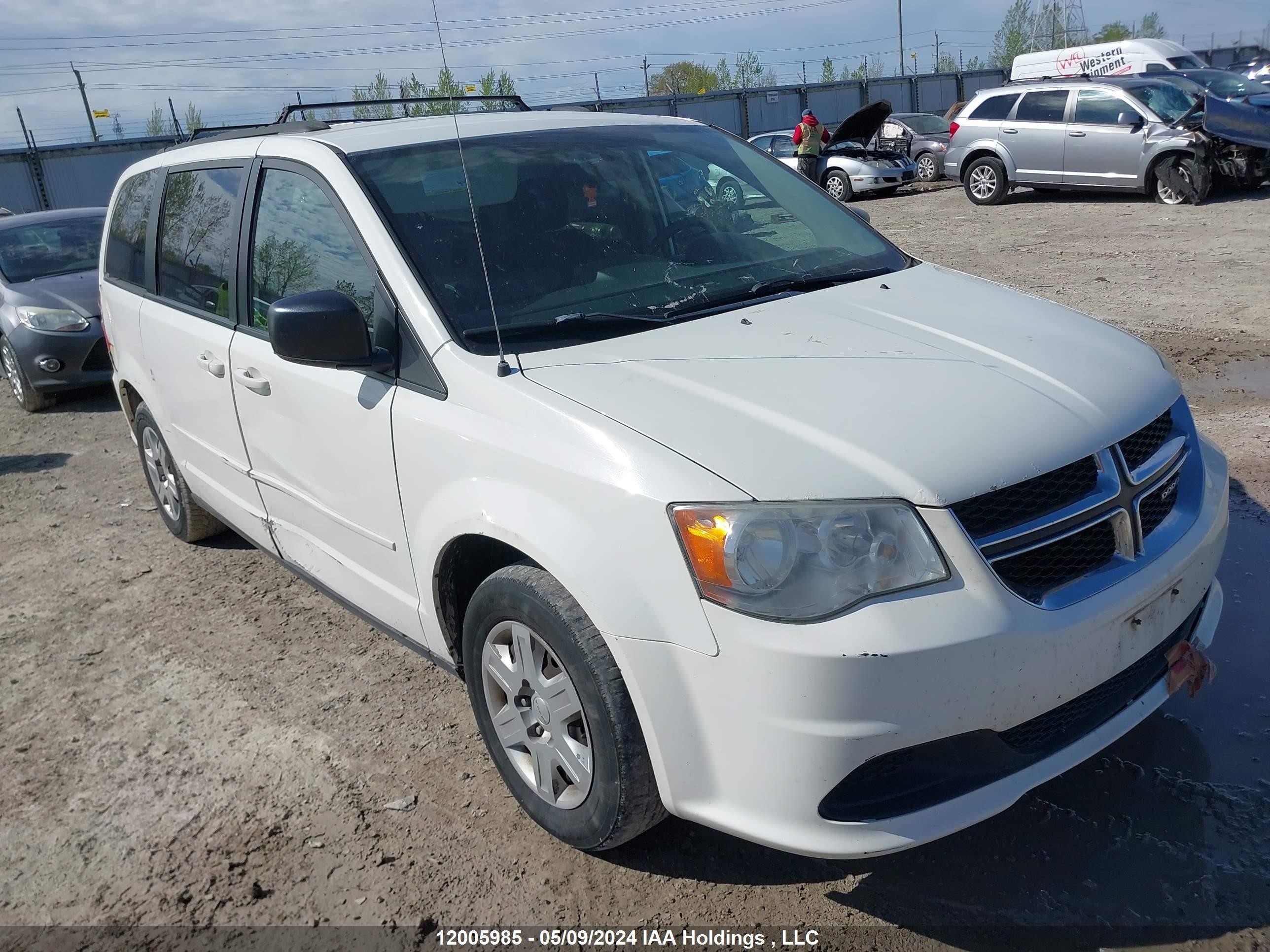 DODGE CARAVAN 2012 2c4rdgbg5cr102676