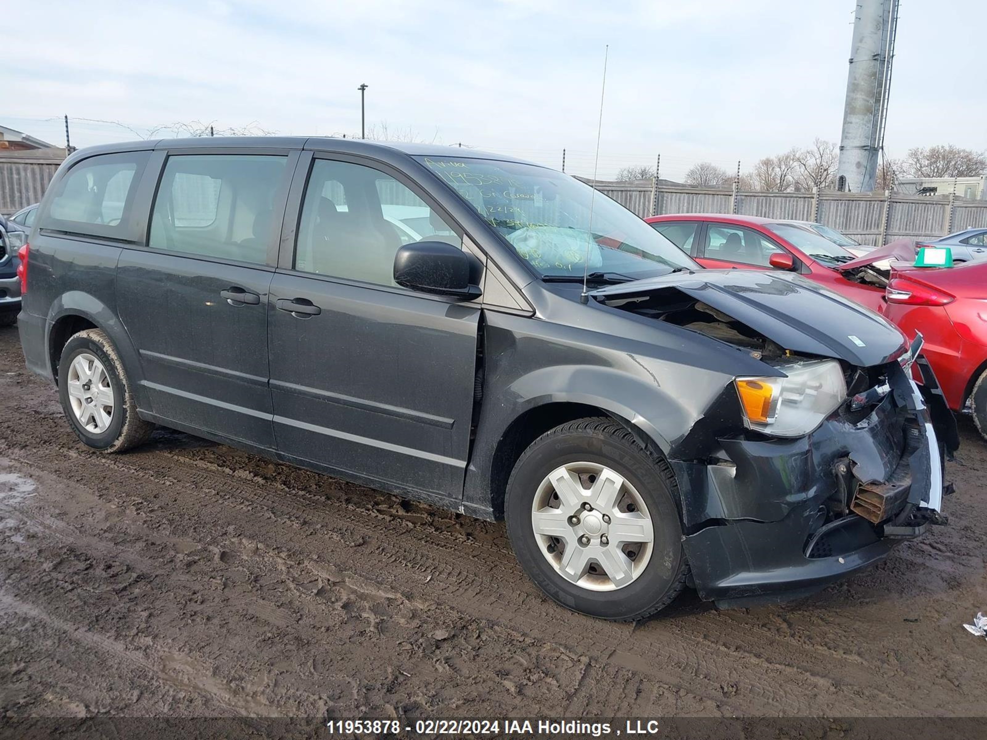 DODGE CARAVAN 2012 2c4rdgbg5cr397603