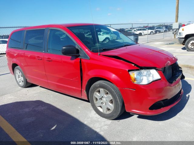 DODGE GRAND CARAVAN 2012 2c4rdgbg5cr409135