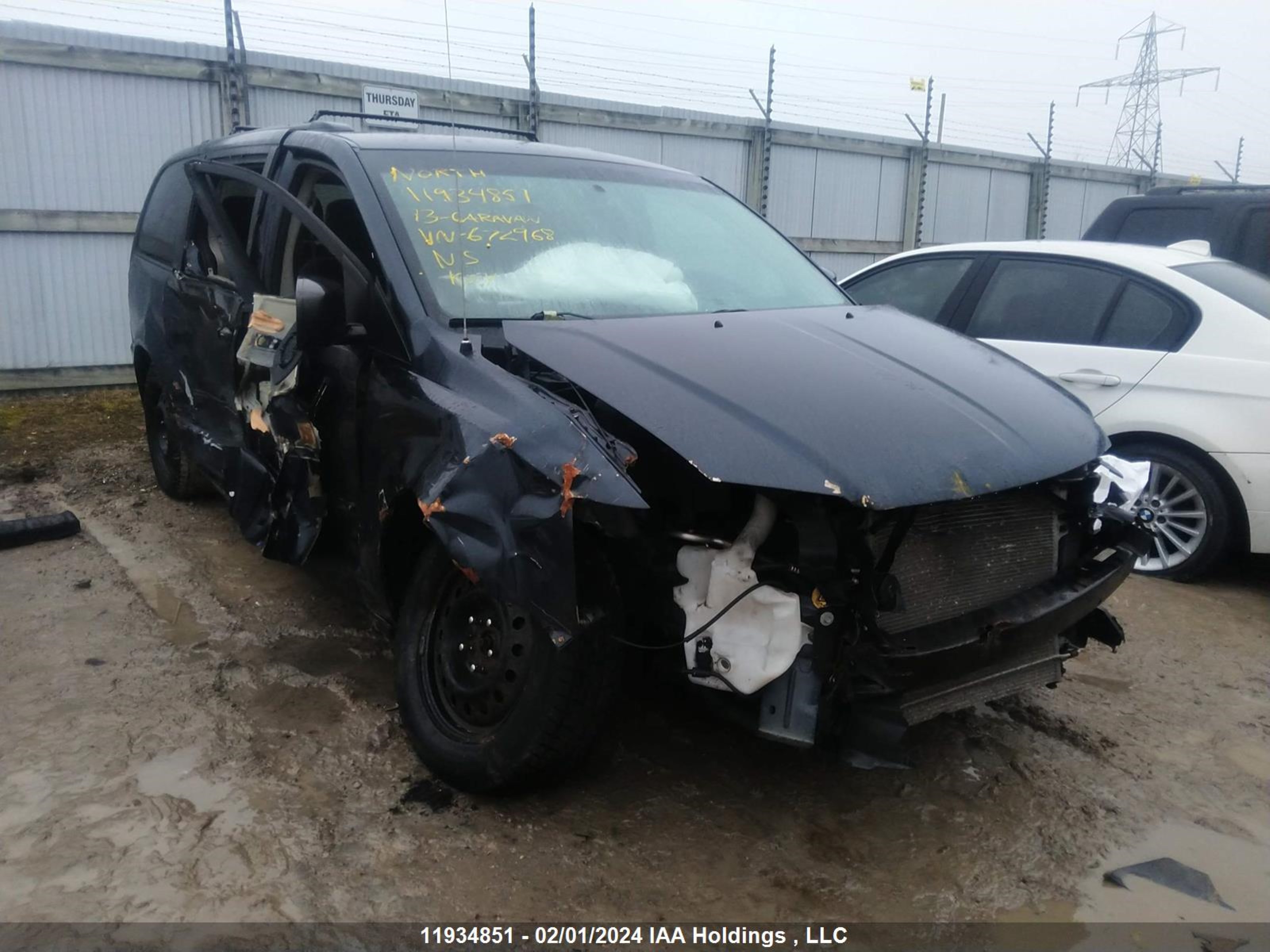 DODGE CARAVAN 2013 2c4rdgbg5dr672968