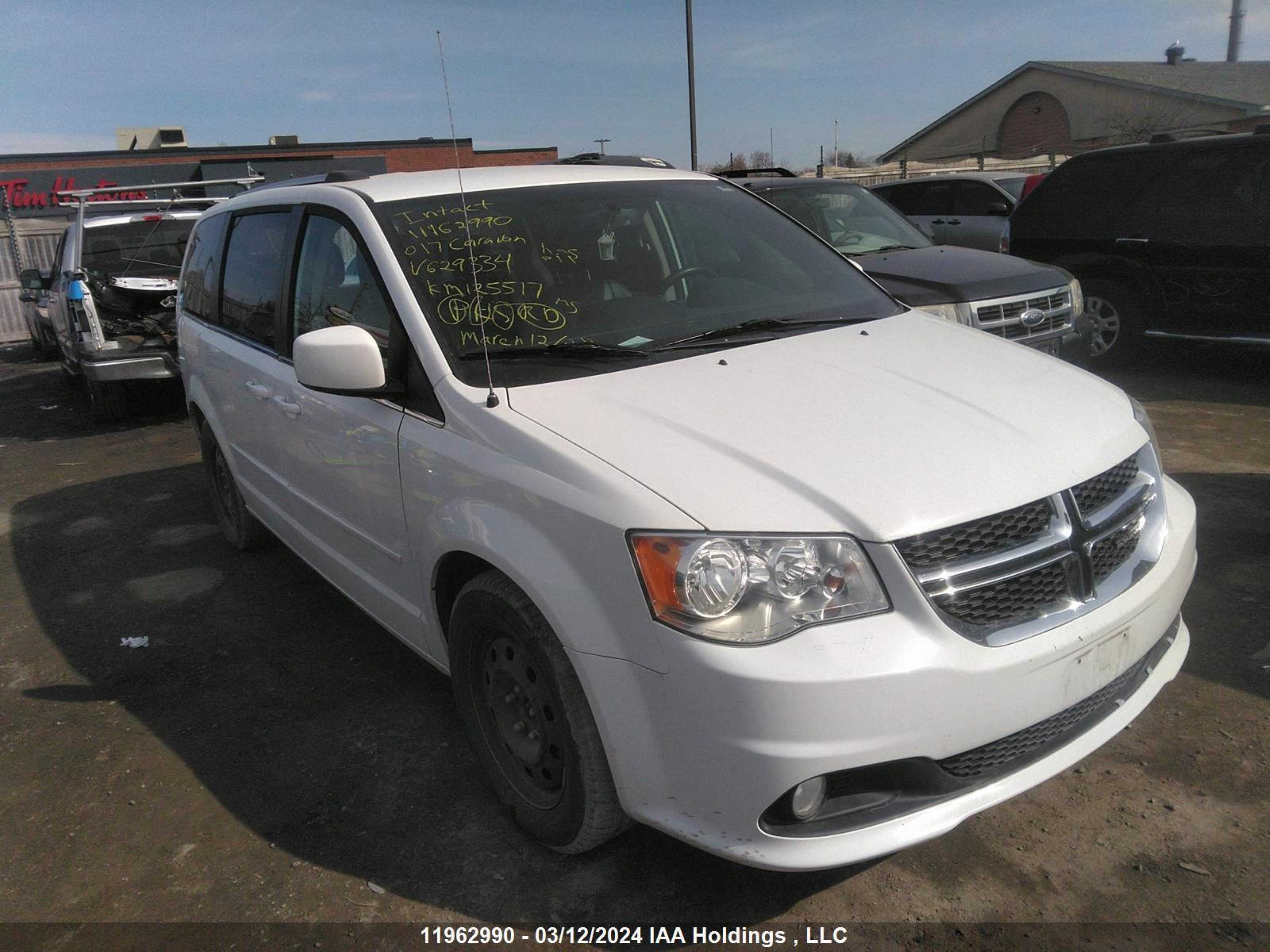 DODGE CARAVAN 2017 2c4rdgbg5hr629334