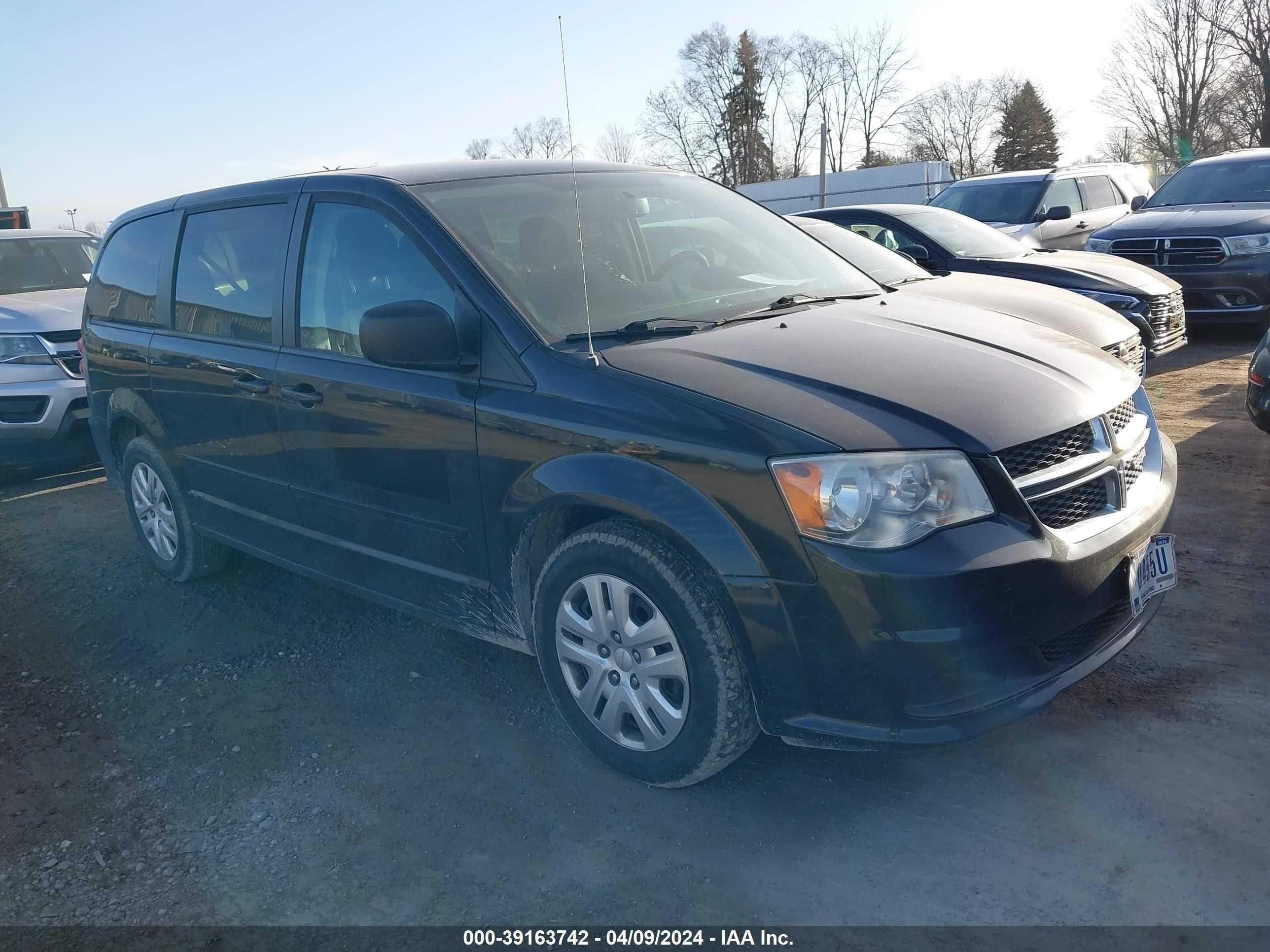 DODGE CARAVAN 2017 2c4rdgbg5hr713900