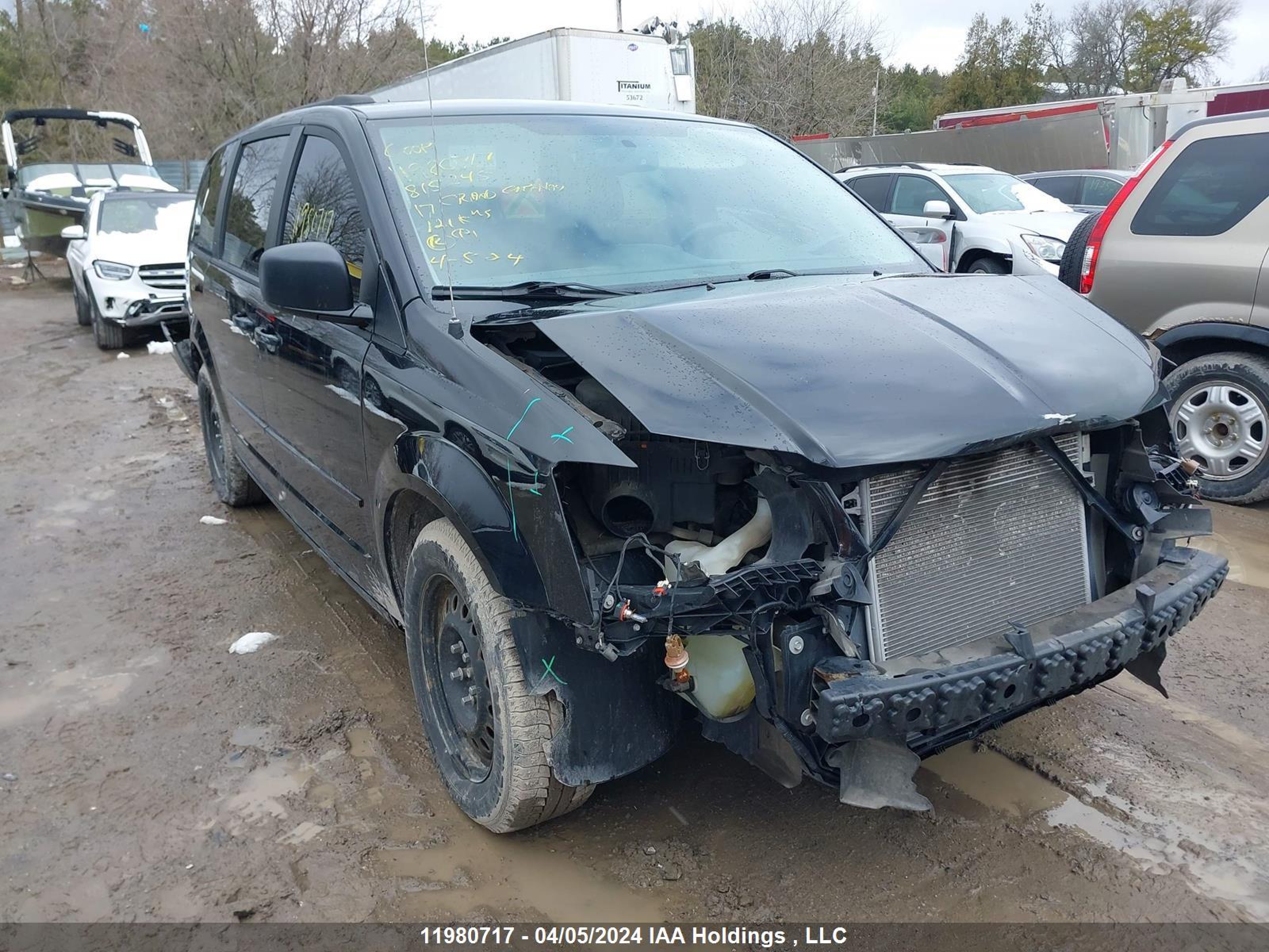 DODGE CARAVAN 2017 2c4rdgbg5hr815245