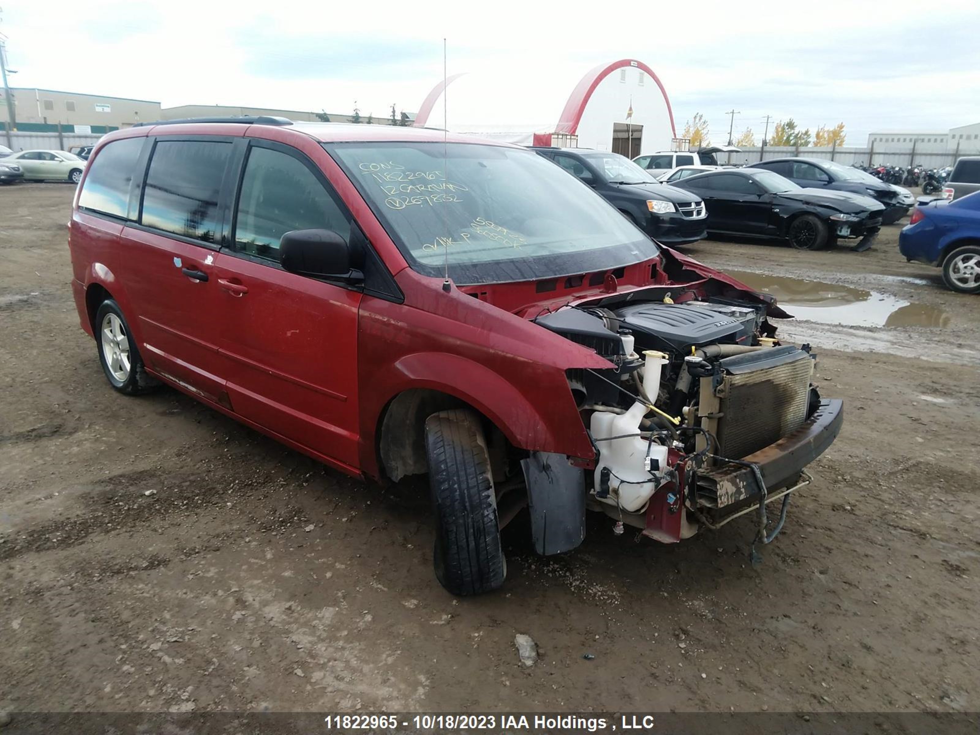 DODGE CARAVAN 2012 2c4rdgbg6cr267832