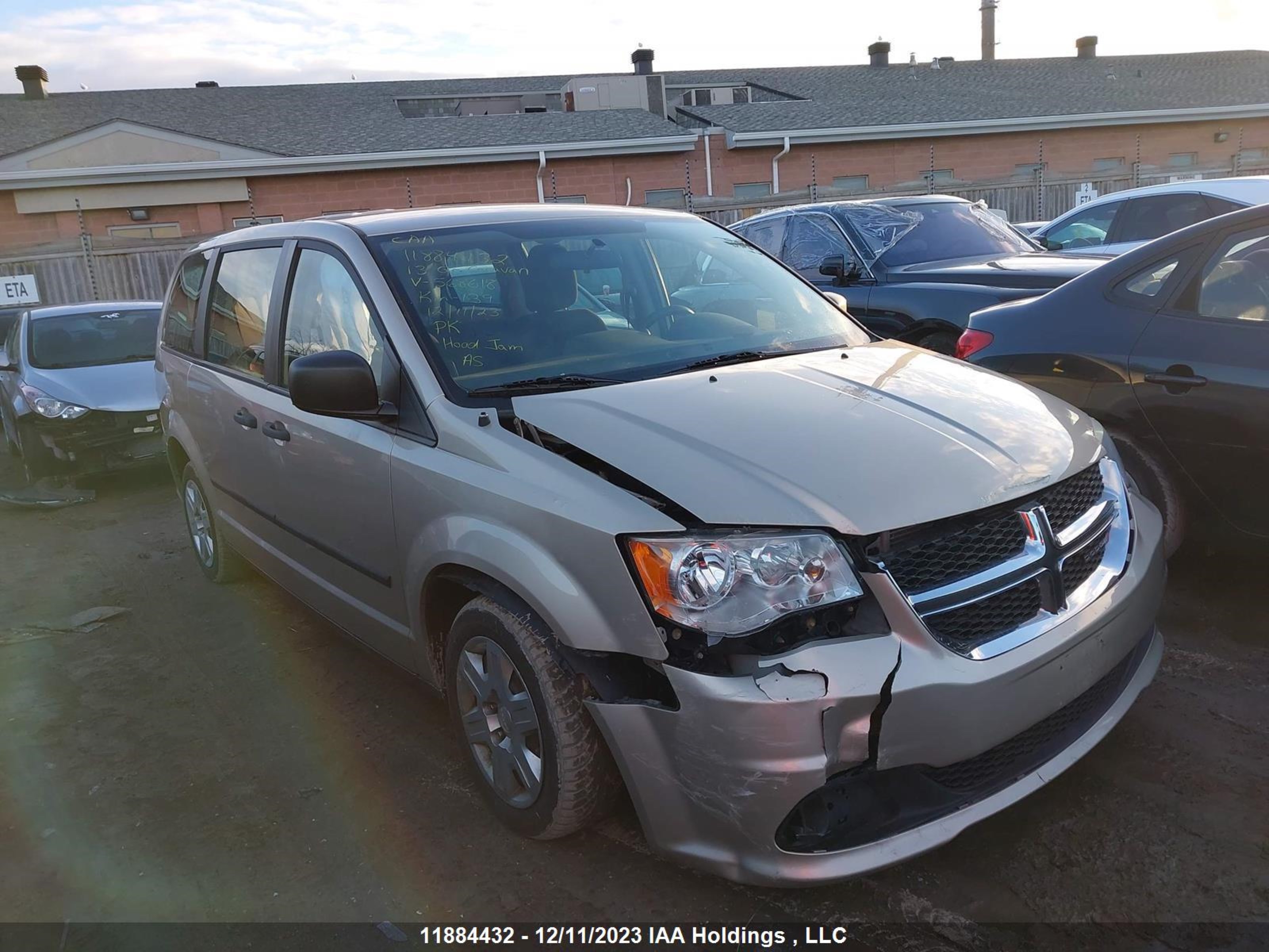 DODGE CARAVAN 2013 2c4rdgbg6dr568618