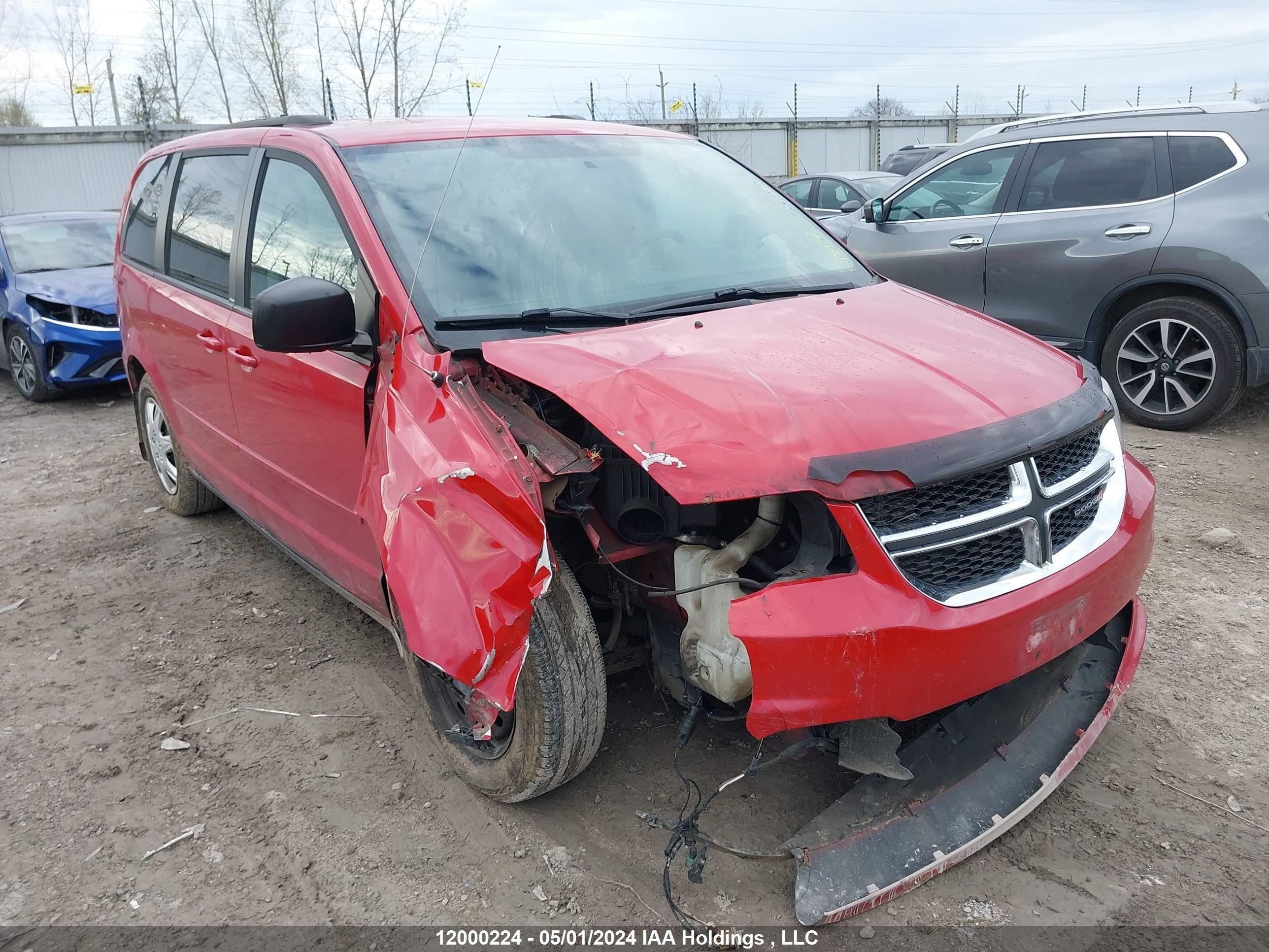 DODGE CARAVAN 2014 2c4rdgbg6er287663