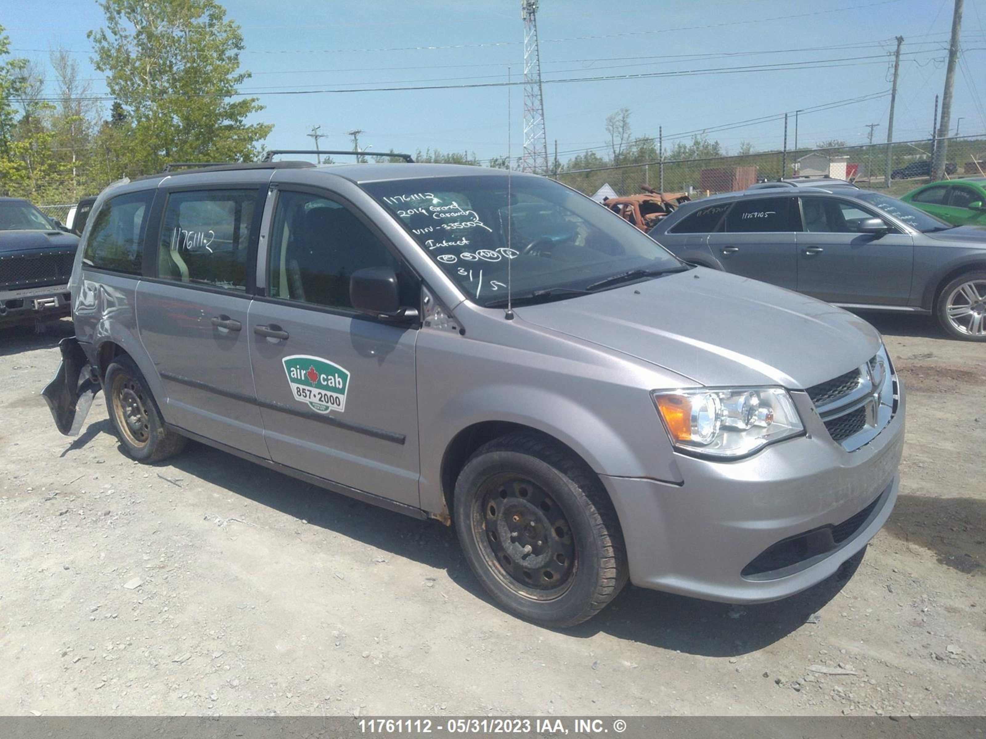 DODGE CARAVAN 2014 2c4rdgbg6er335002