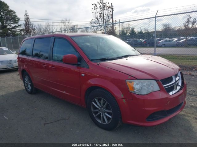 DODGE GRAND CARAVAN 2014 2c4rdgbg6er339888