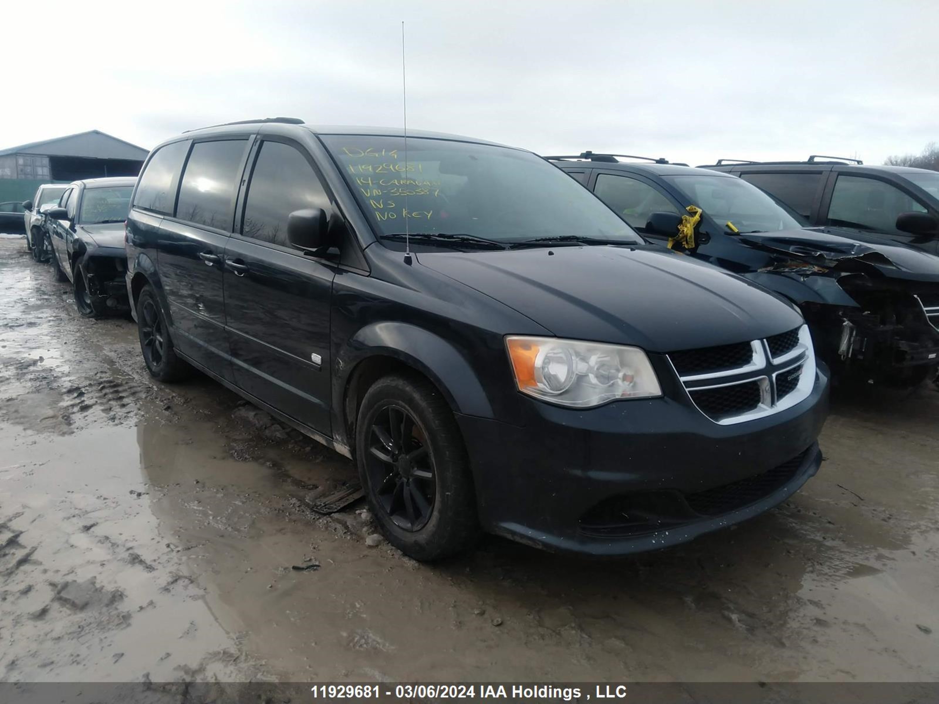 DODGE CARAVAN 2014 2c4rdgbg6er350387