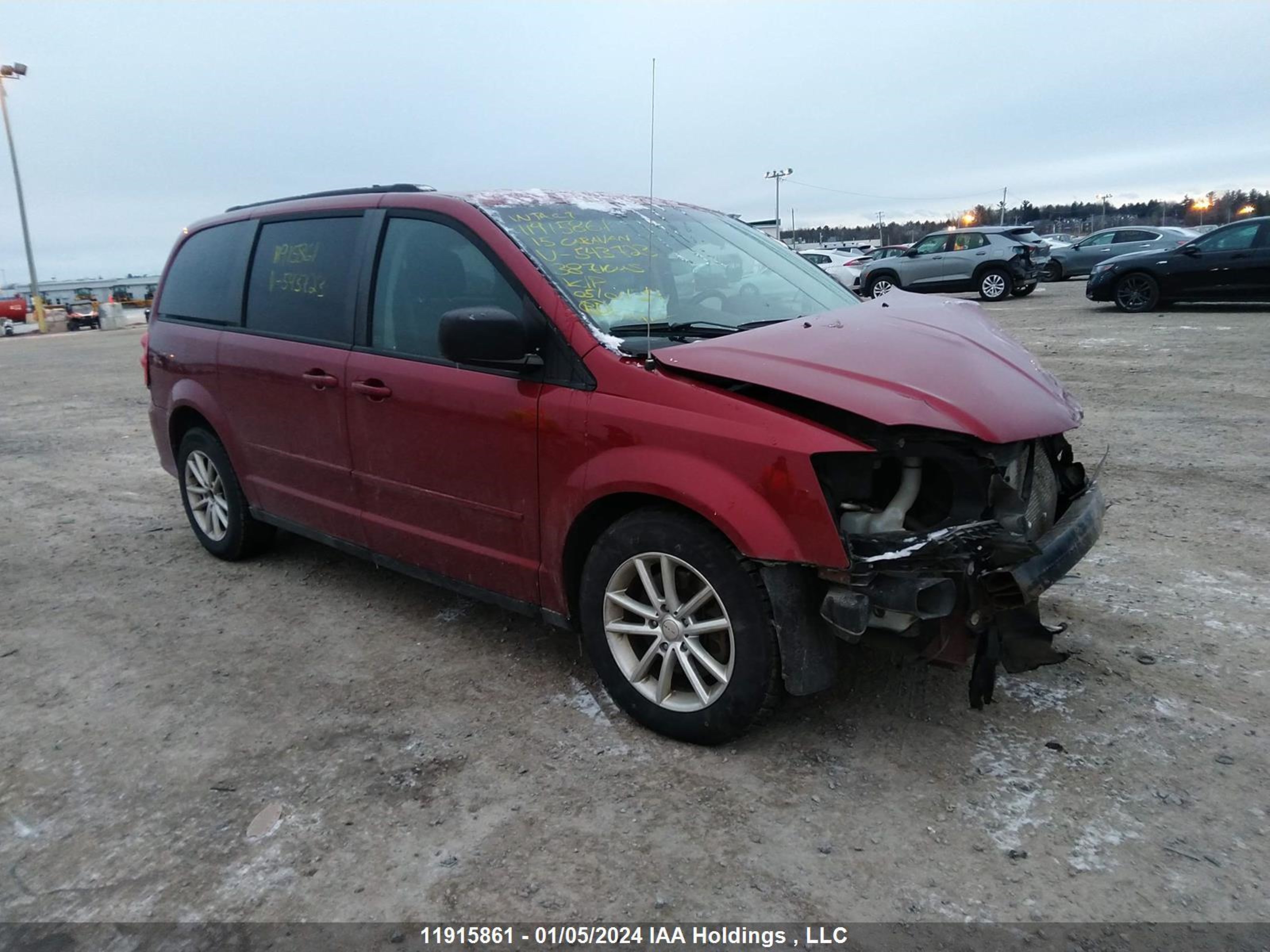 DODGE CARAVAN 2015 2c4rdgbg6fr543723