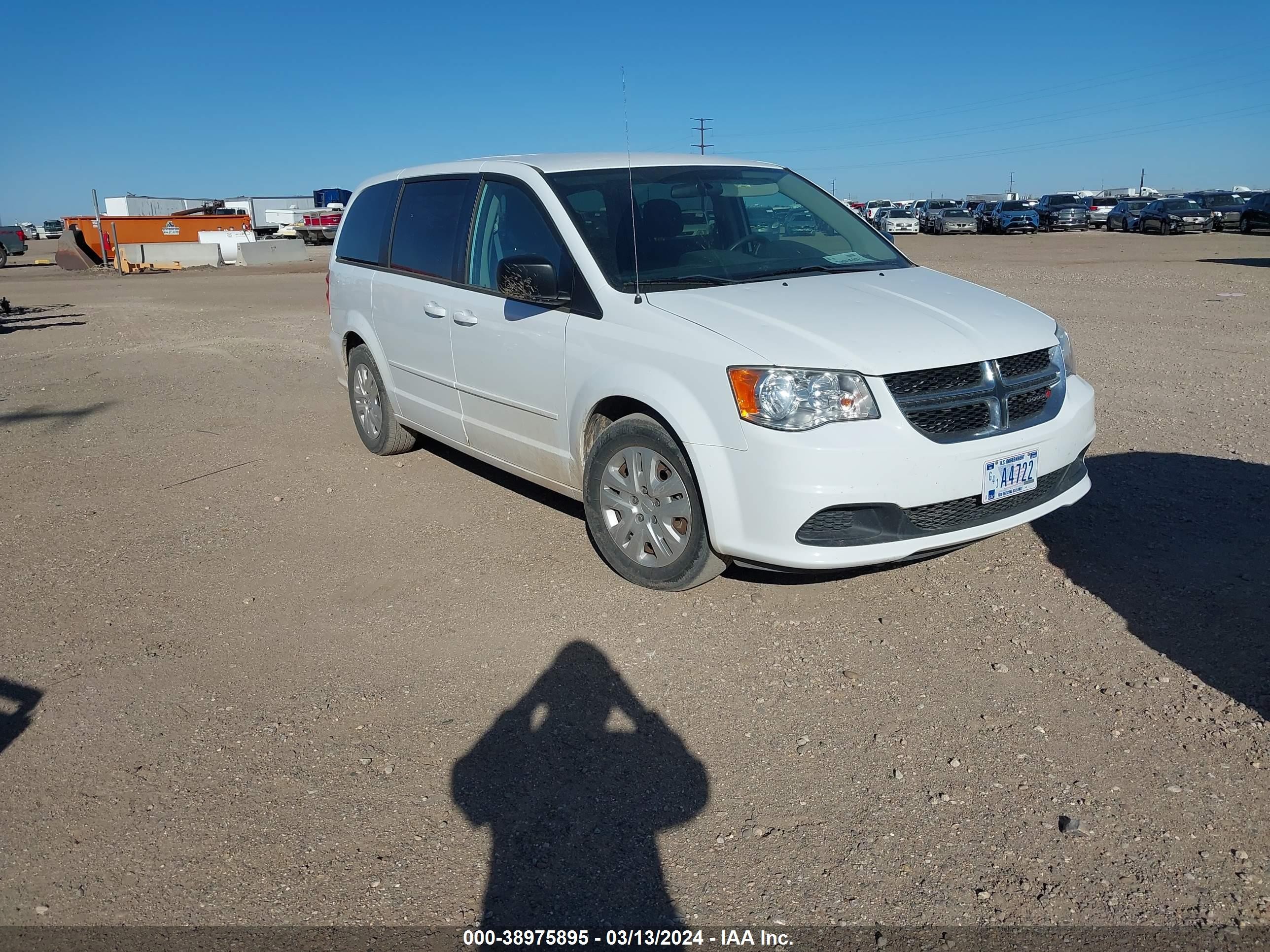 DODGE CARAVAN 2016 2c4rdgbg6gr105995