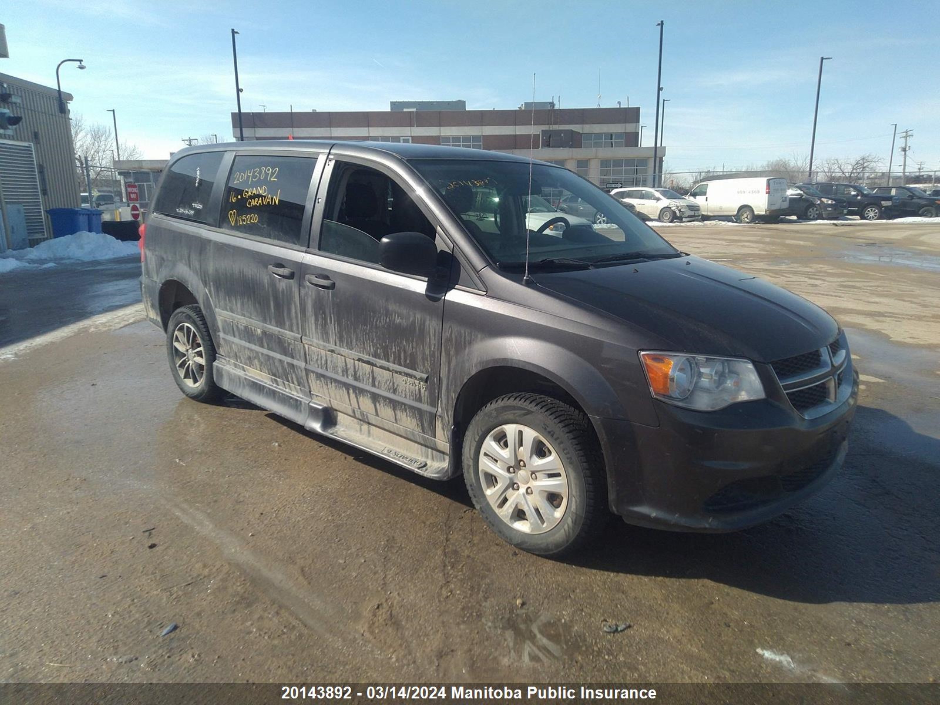 DODGE CARAVAN 2016 2c4rdgbg6gr185220