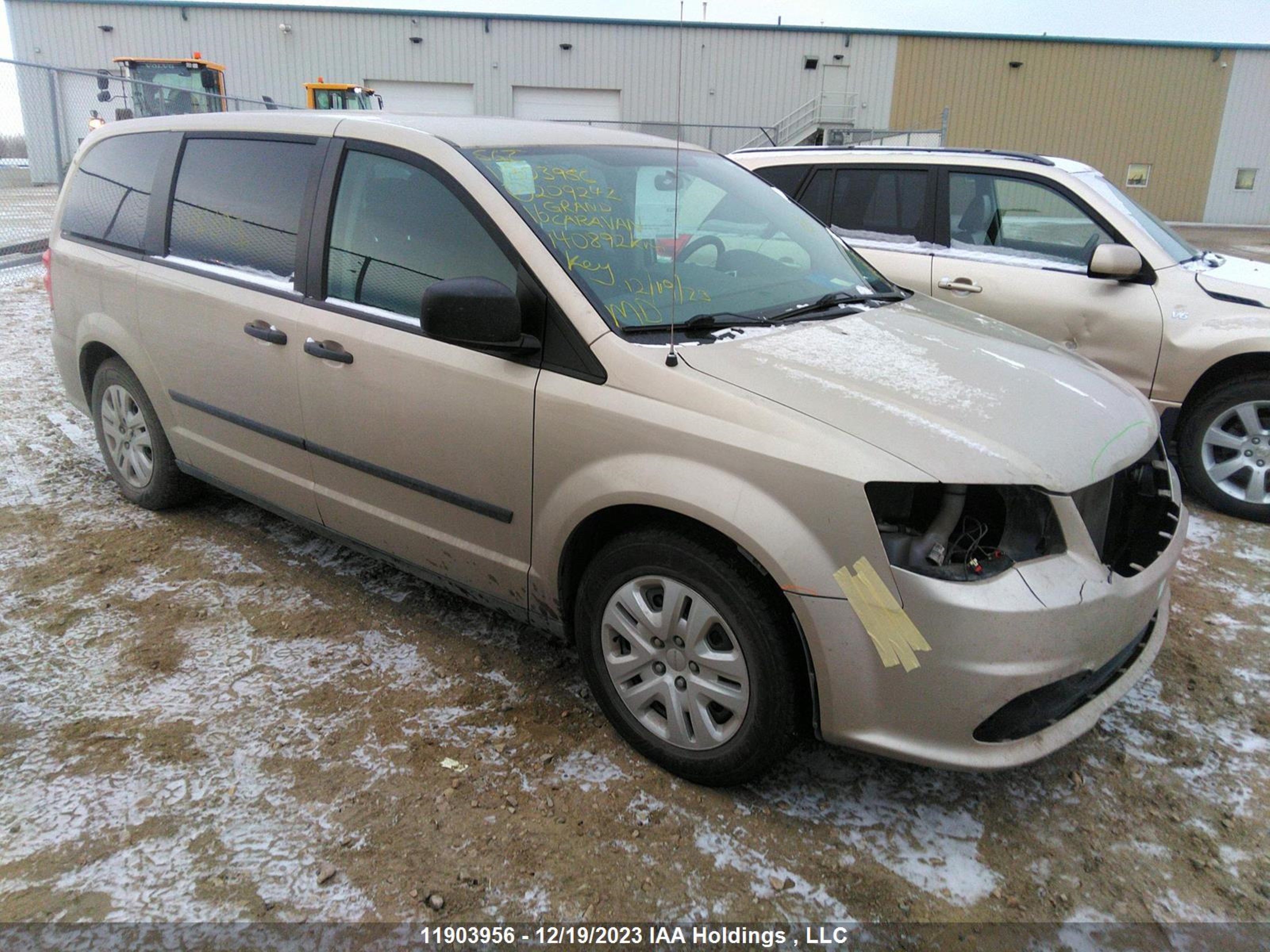 DODGE CARAVAN 2016 2c4rdgbg6gr209242