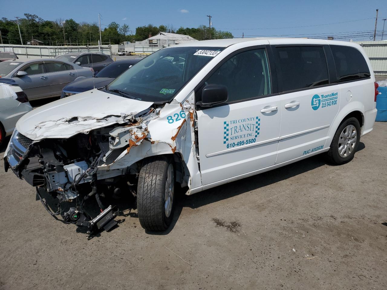 DODGE CARAVAN 2017 2c4rdgbg6hr652329