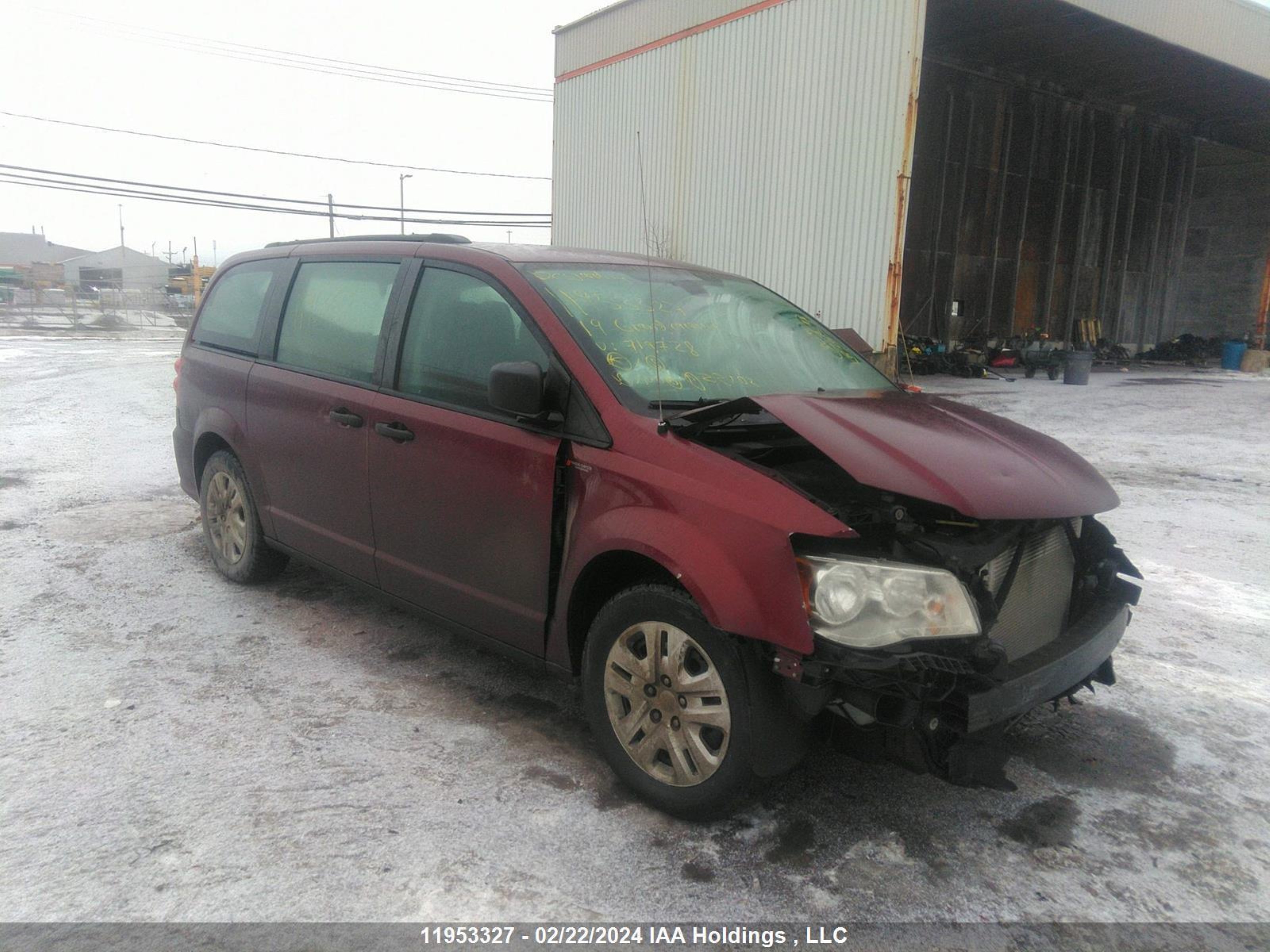 DODGE CARAVAN 2019 2c4rdgbg6kr719728