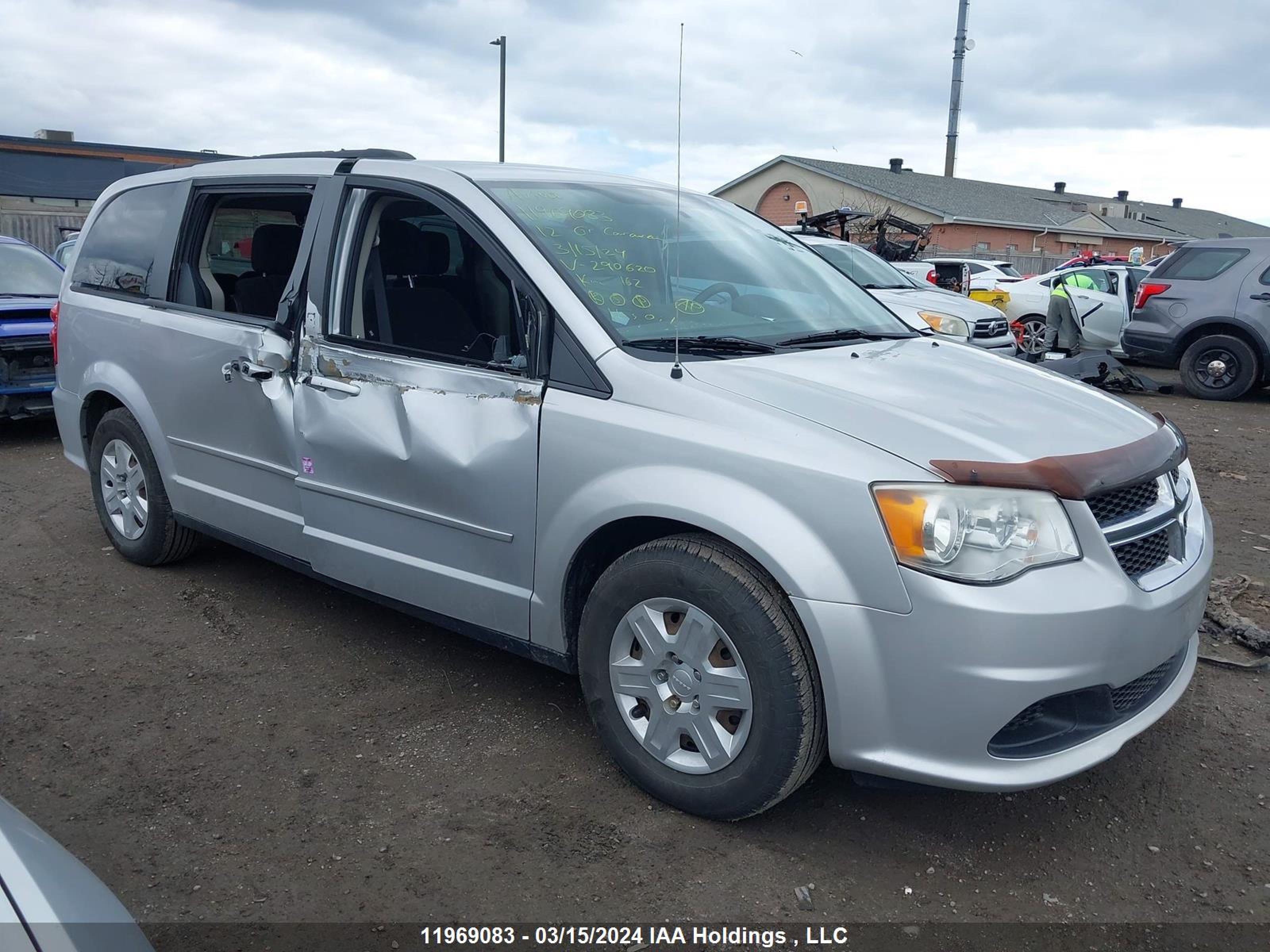 DODGE CARAVAN 2012 2c4rdgbg7cr290620