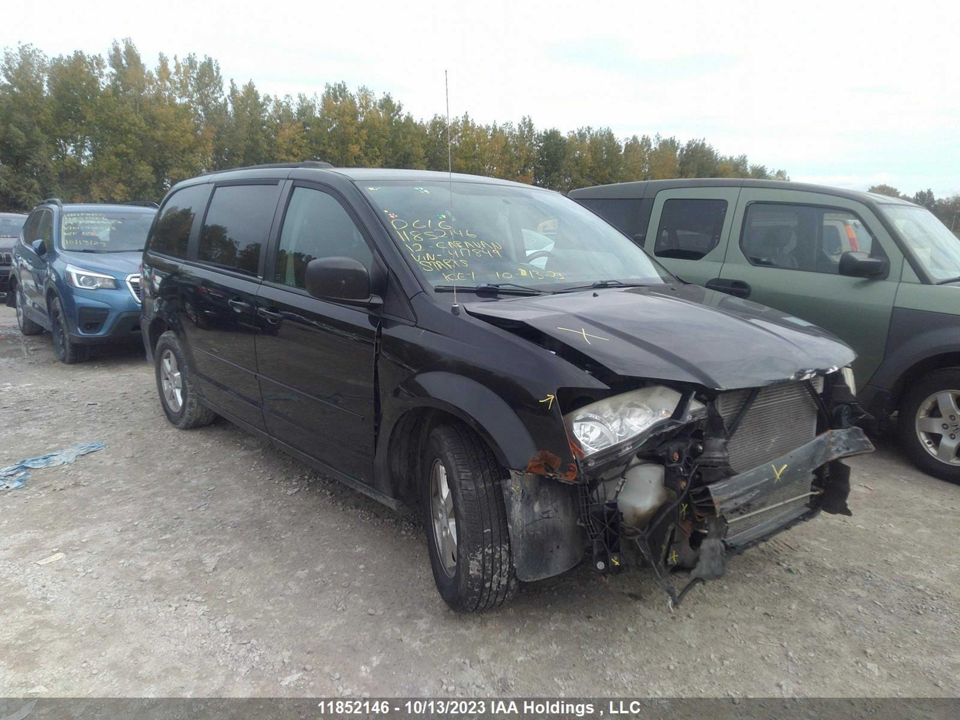 DODGE CARAVAN 2012 2c4rdgbg7cr417849