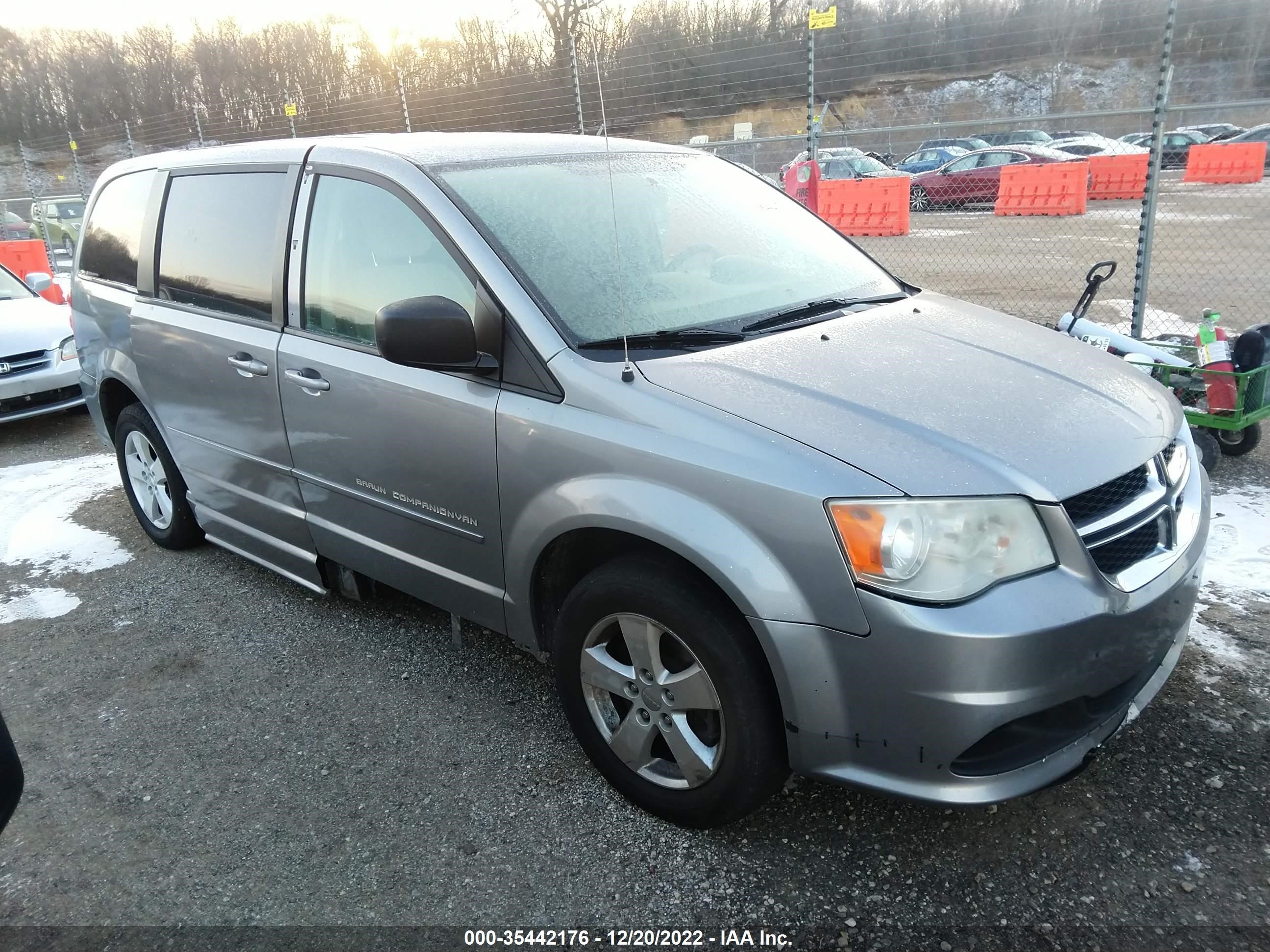 DODGE CARAVAN 2013 2c4rdgbg7dr710068