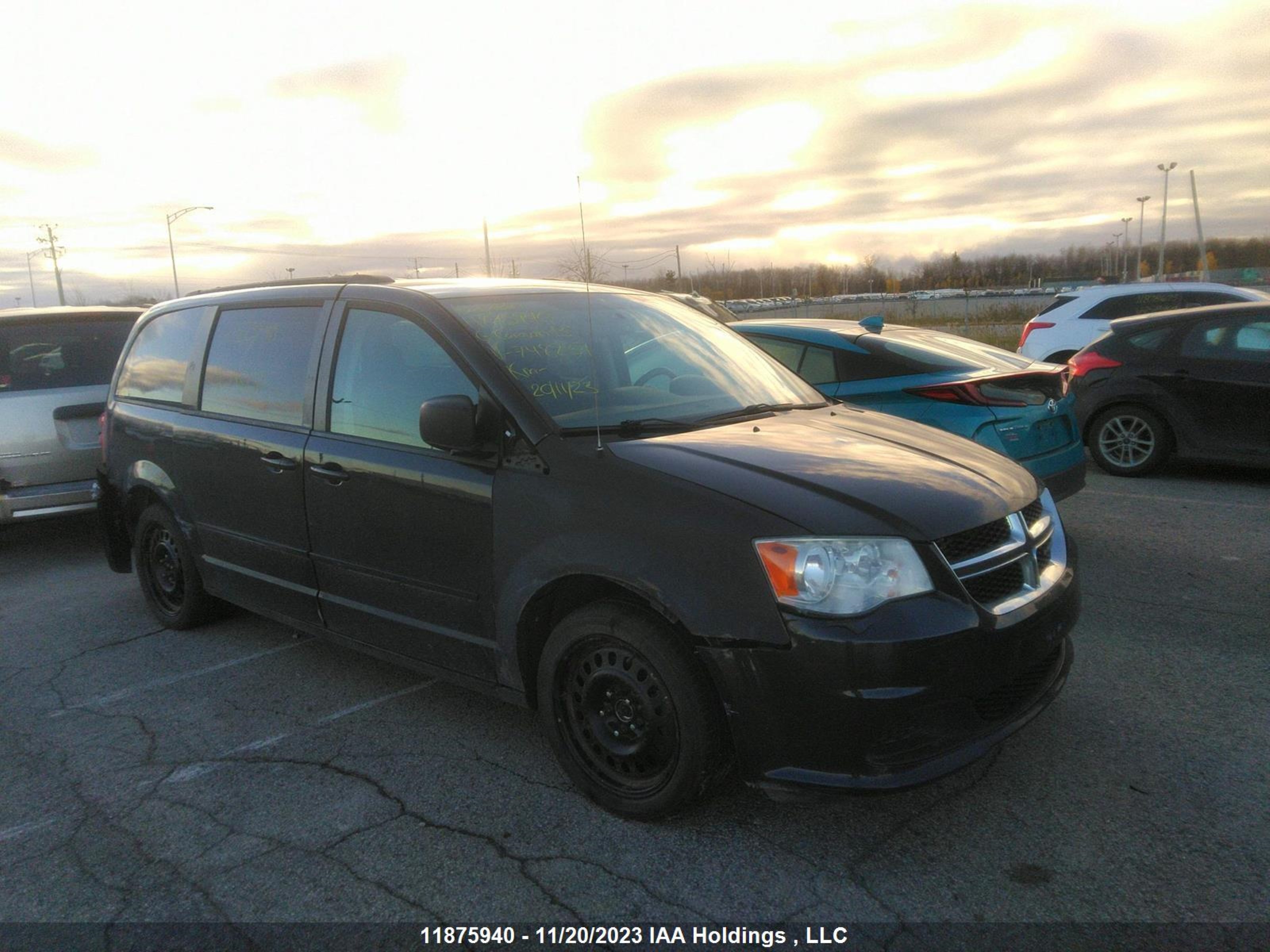 DODGE CARAVAN 2013 2c4rdgbg7dr748237