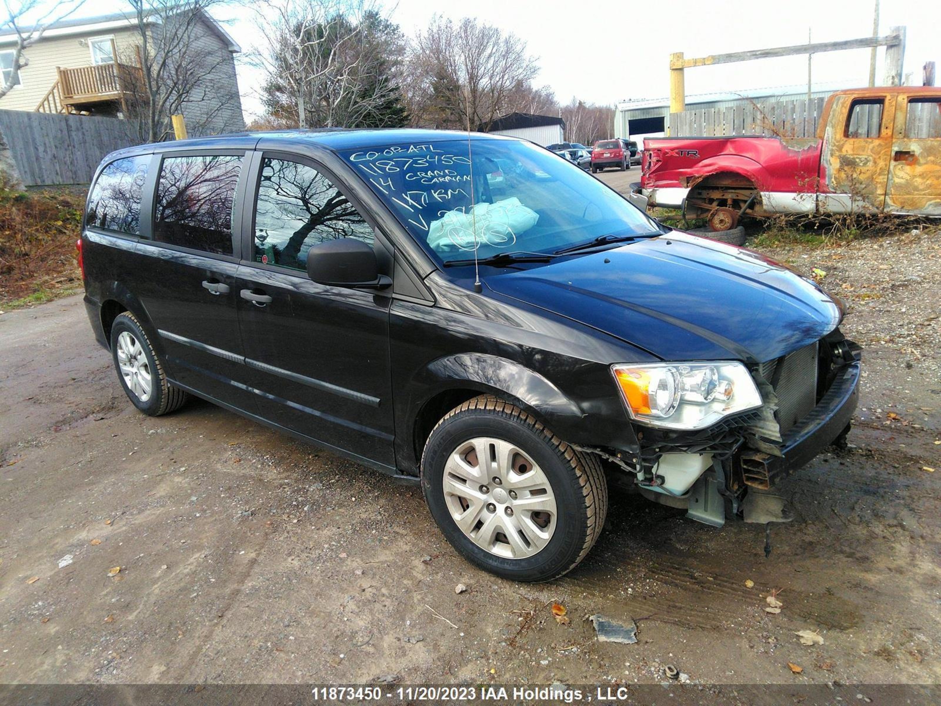 DODGE CARAVAN 2014 2c4rdgbg7er283086