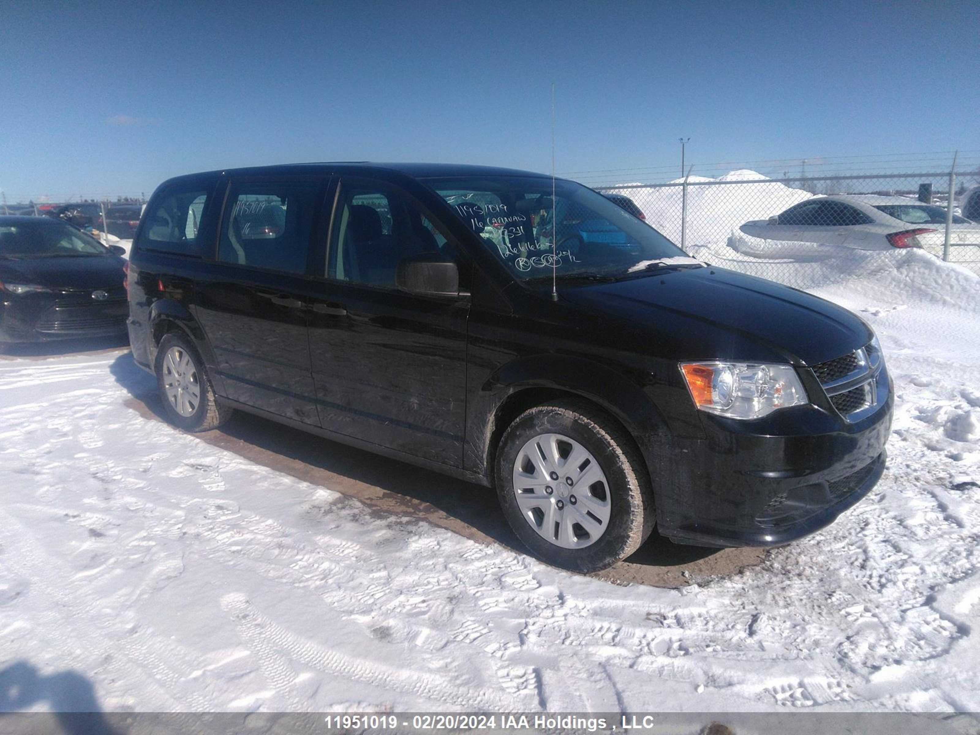 DODGE CARAVAN 2016 2c4rdgbg7gr123311