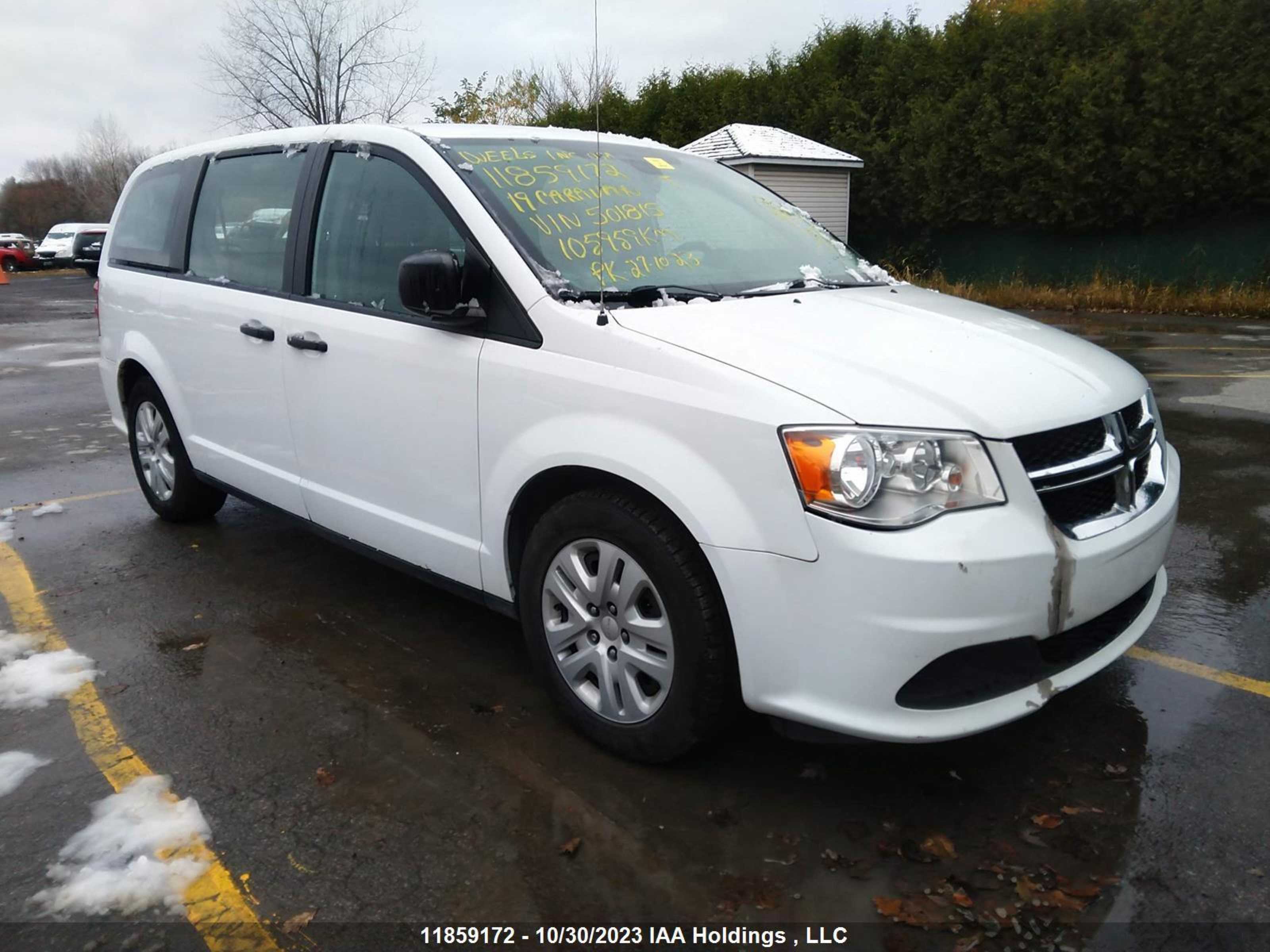 DODGE CARAVAN 2019 2c4rdgbg7kr501815