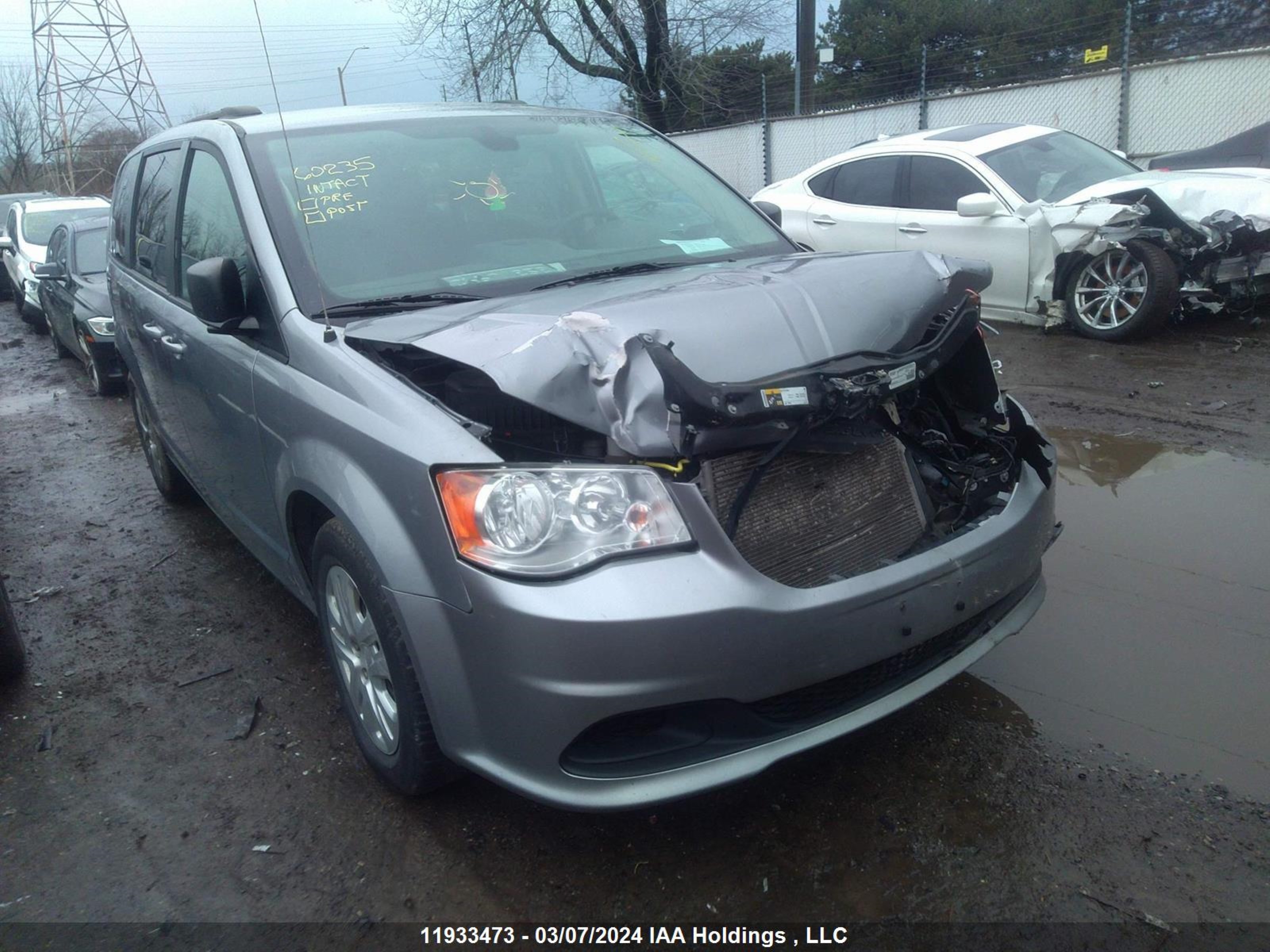 DODGE CARAVAN 2020 2c4rdgbg7lr231020