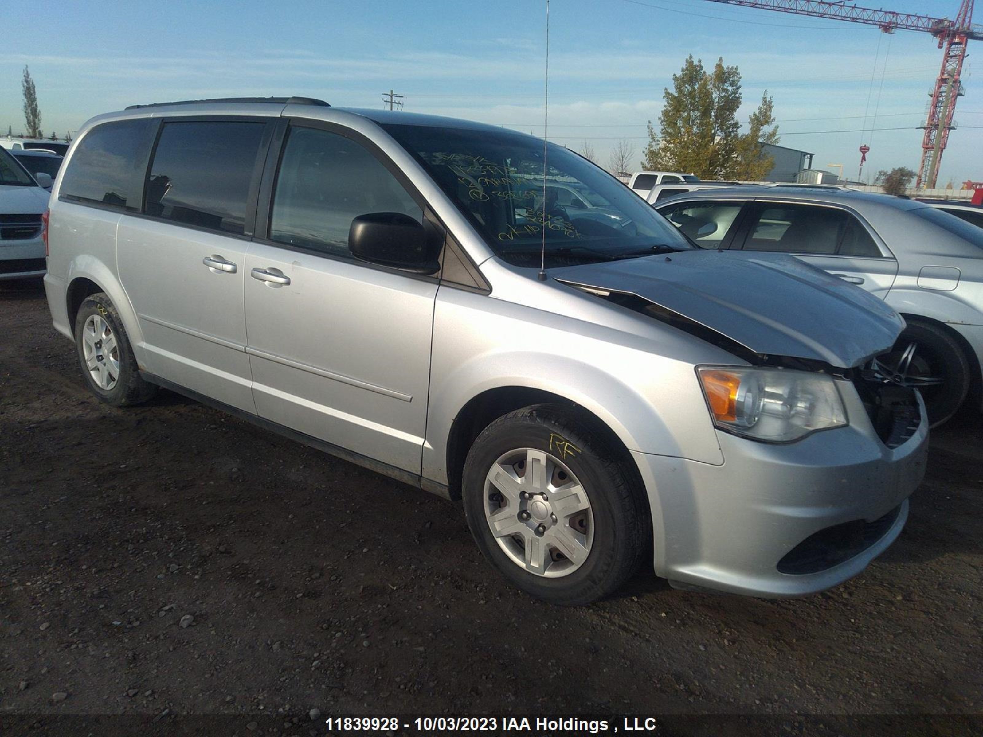 DODGE CARAVAN 2012 2c4rdgbg8cr365695