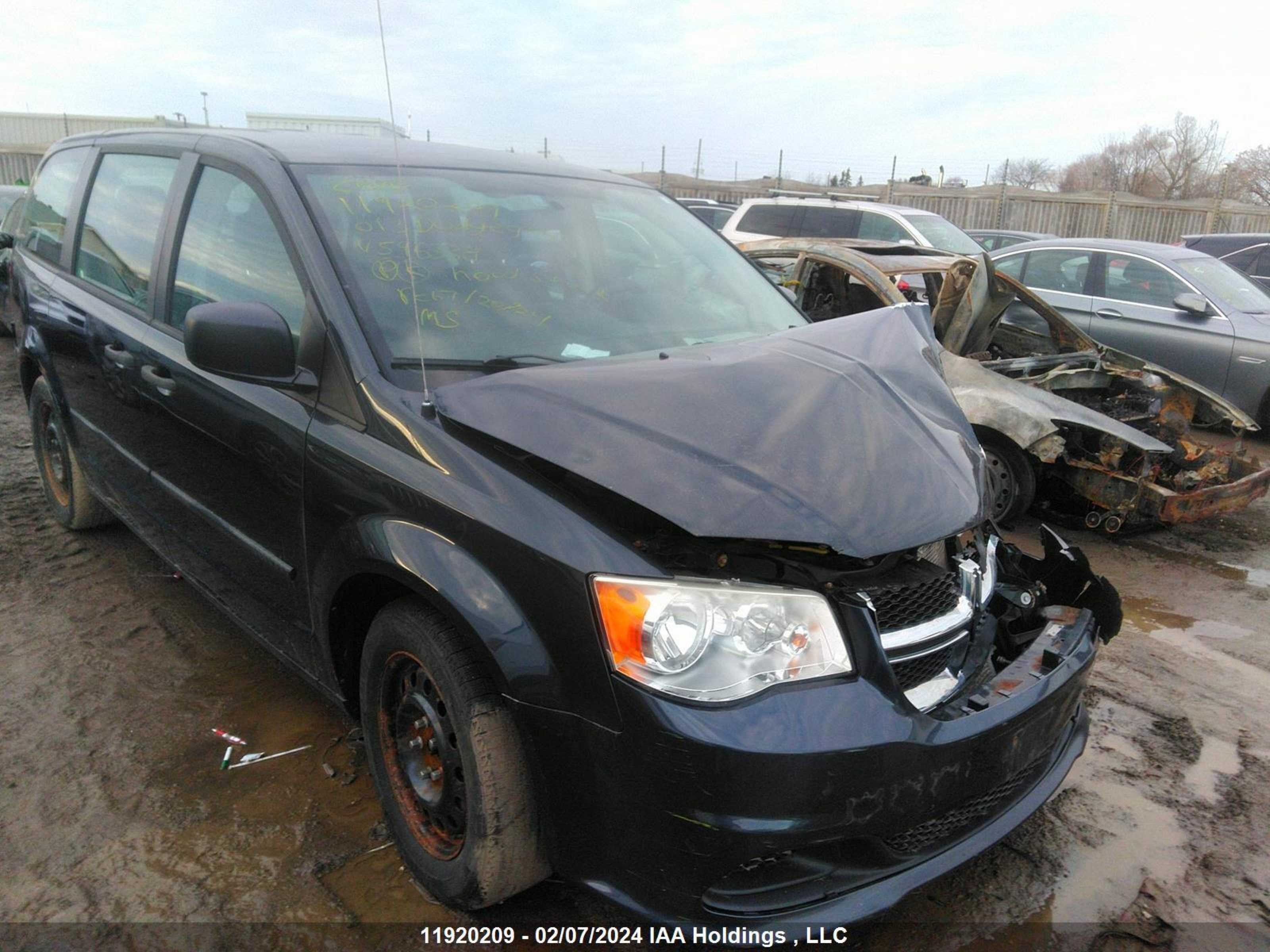 DODGE CARAVAN 2013 2c4rdgbg8dr596338