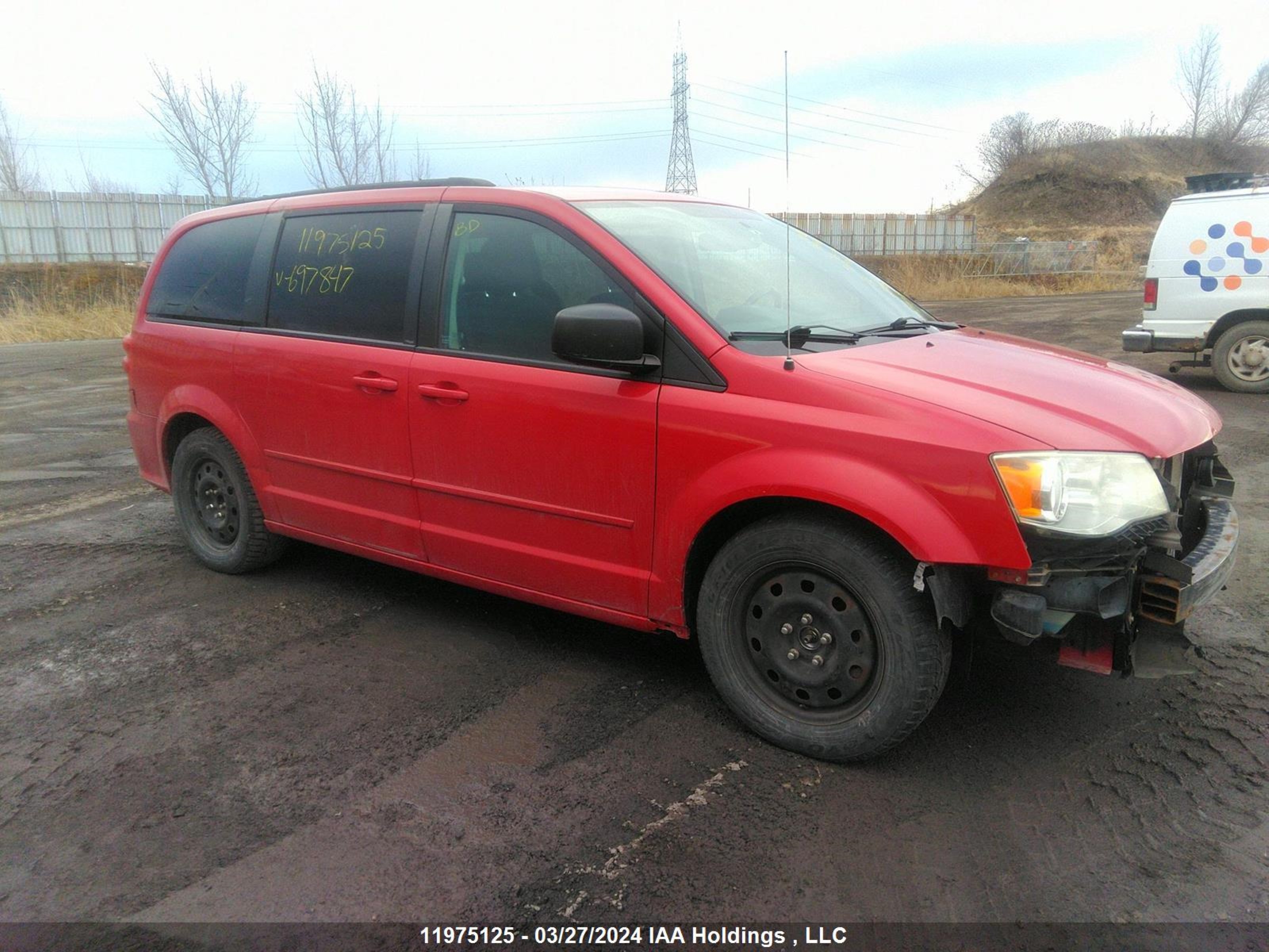 DODGE CARAVAN 2013 2c4rdgbg8dr697847