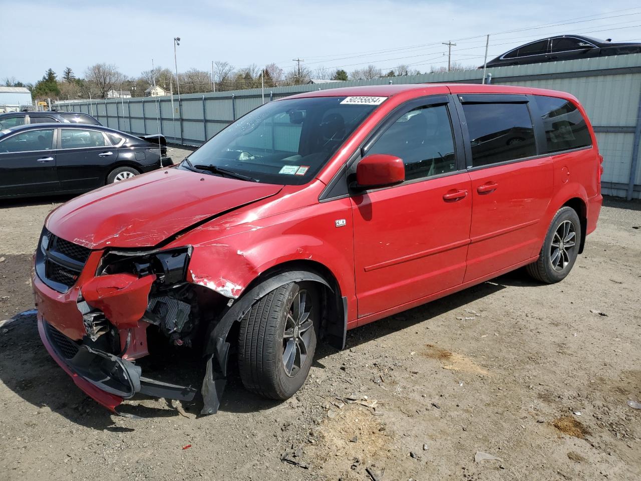 DODGE CARAVAN 2014 2c4rdgbg8er334983