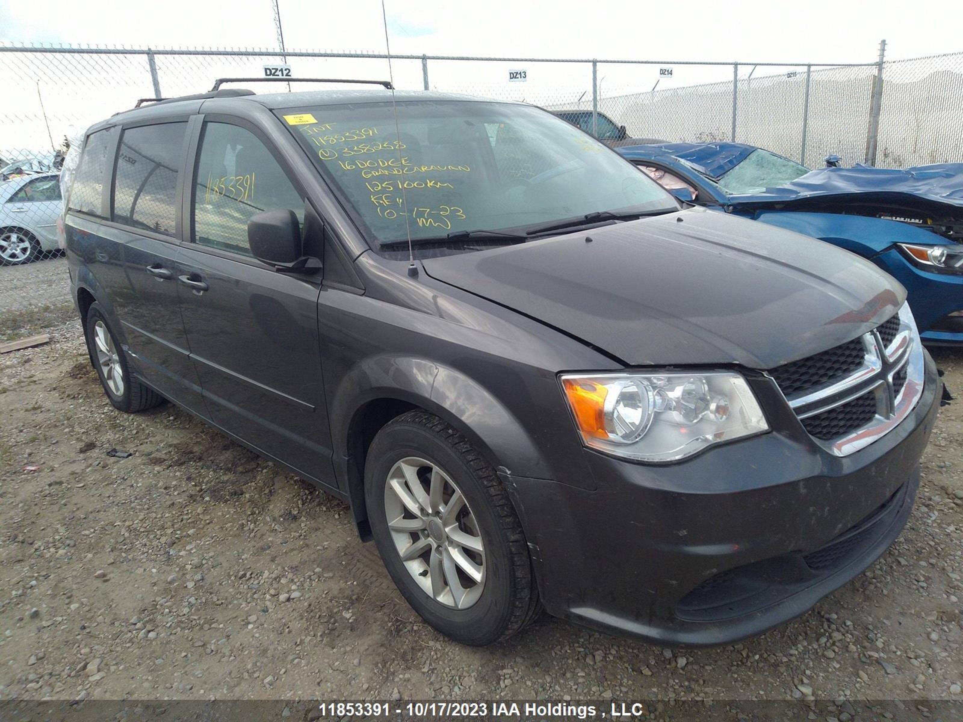 DODGE CARAVAN 2016 2c4rdgbg8gr338258