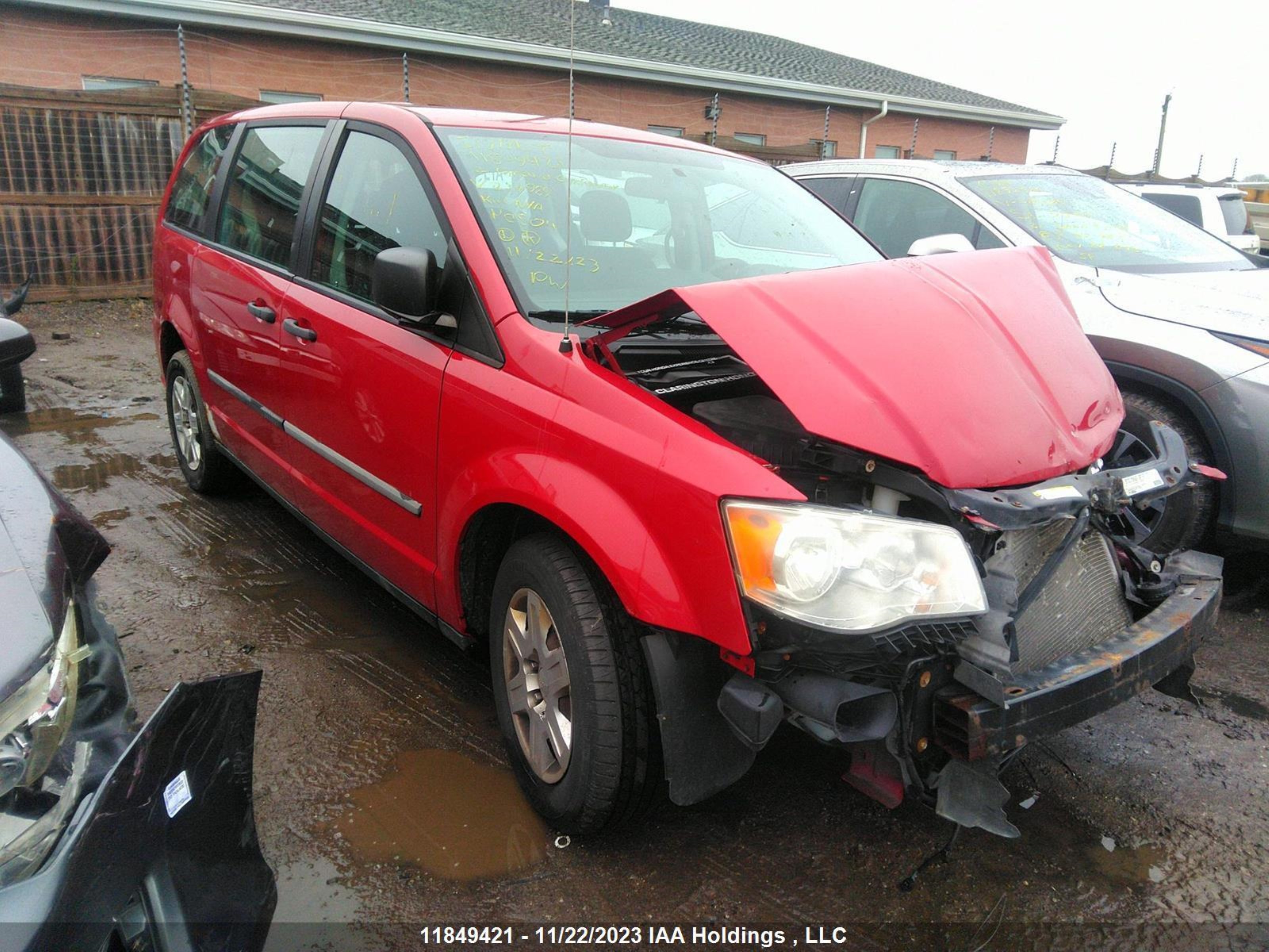 DODGE CARAVAN 2012 2c4rdgbg9cr217989