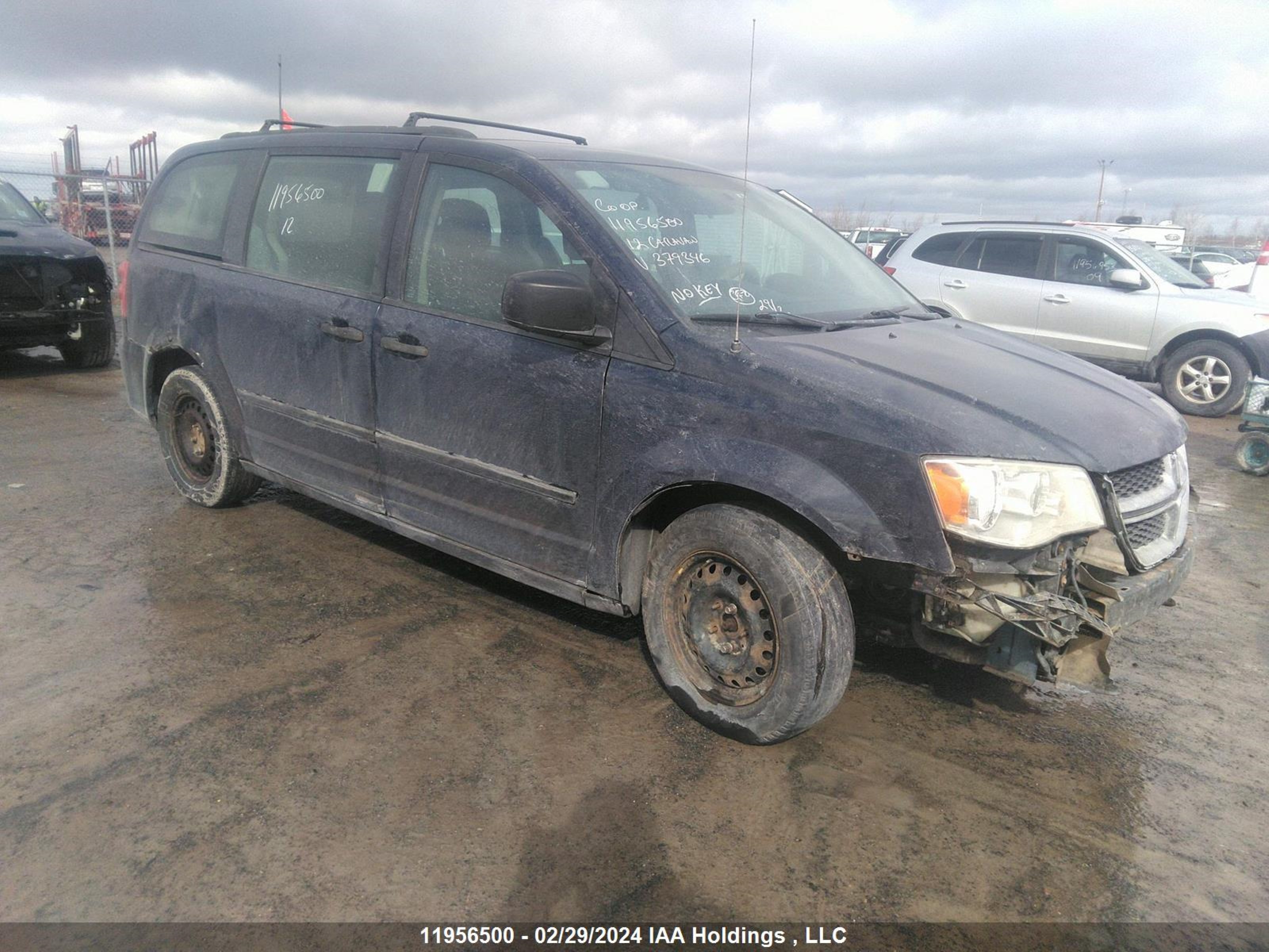 DODGE CARAVAN 2012 2c4rdgbg9cr379346