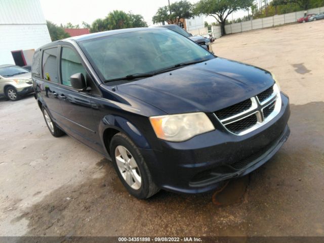 DODGE GRAND CARAVAN 2013 2c4rdgbg9dr598499