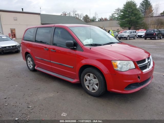 DODGE GRAND CARAVAN 2013 2c4rdgbg9dr607668