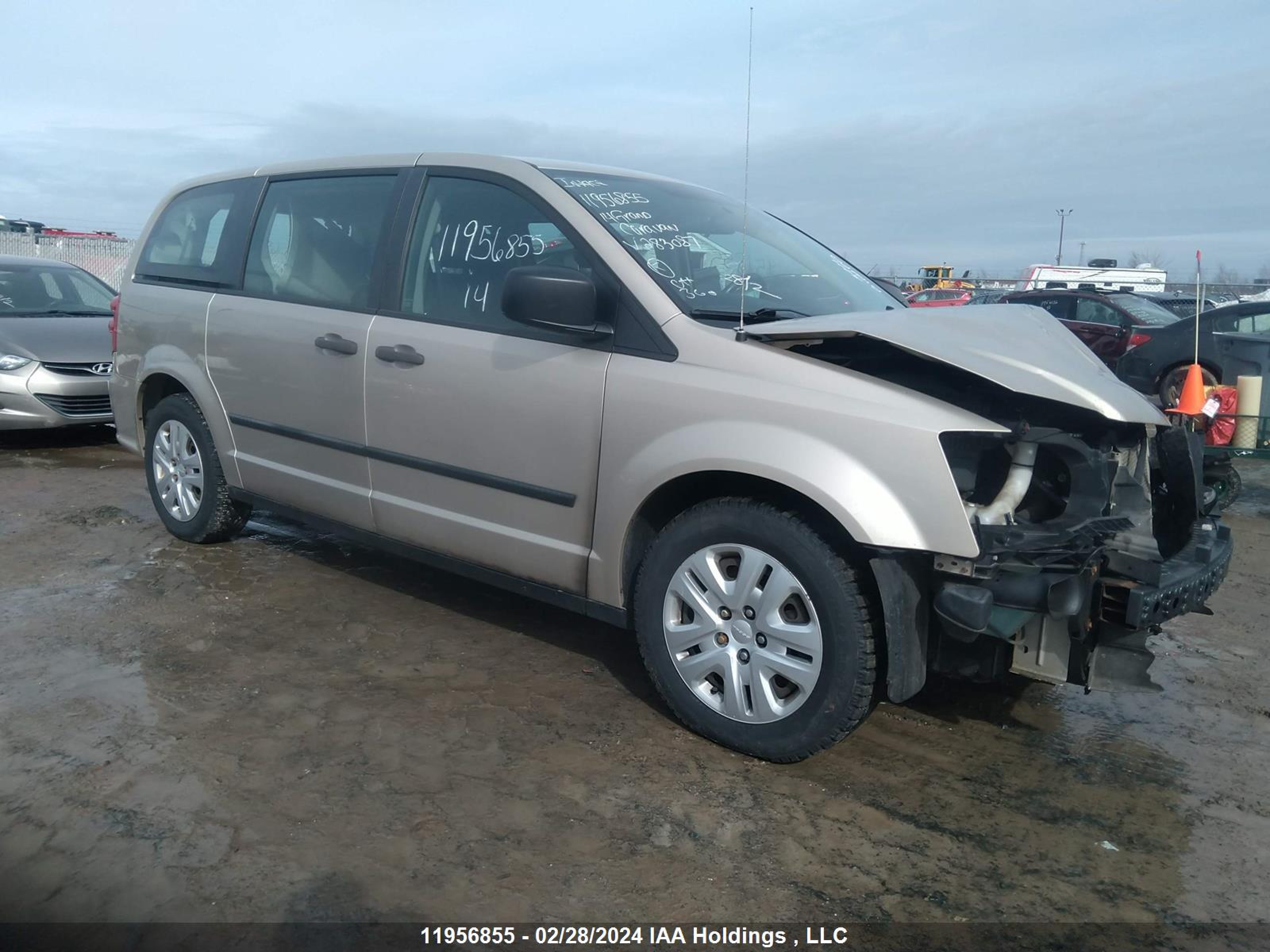 DODGE CARAVAN 2014 2c4rdgbg9er283087