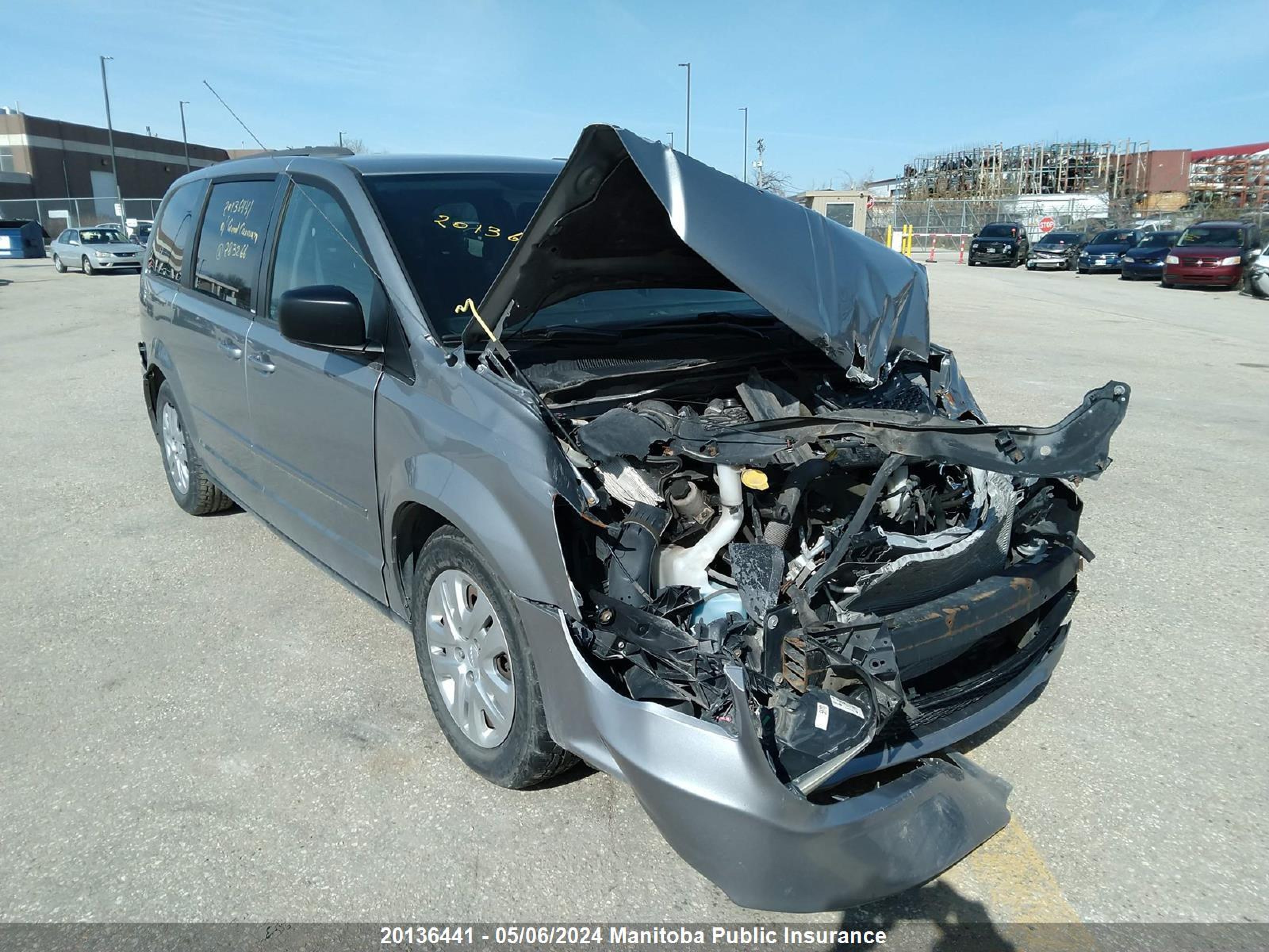 DODGE CARAVAN 2014 2c4rdgbg9er283266