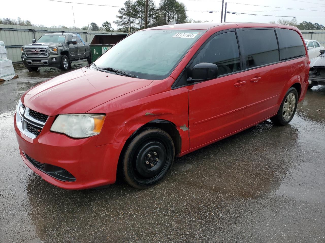 DODGE CARAVAN 2014 2c4rdgbg9er316962