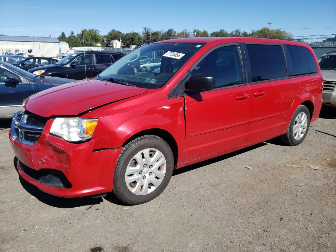 DODGE CARAVAN 2014 2c4rdgbg9er366860