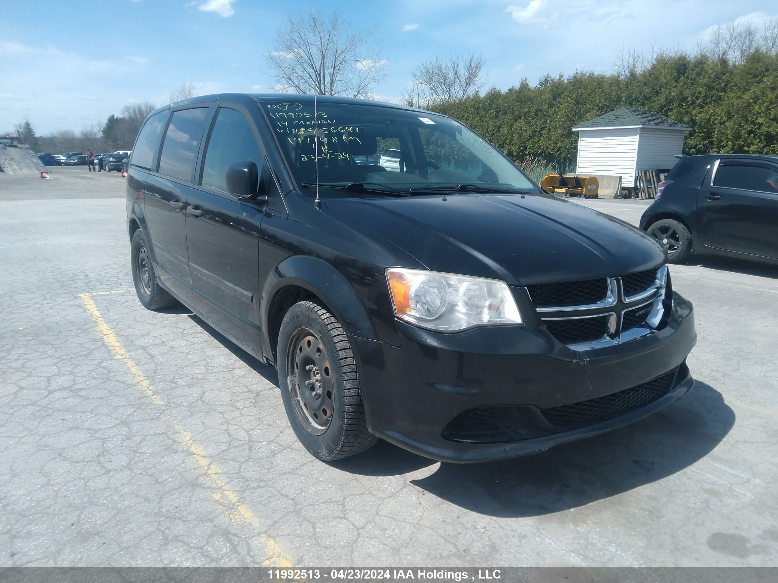 DODGE CARAVAN 2014 2c4rdgbg9er456641