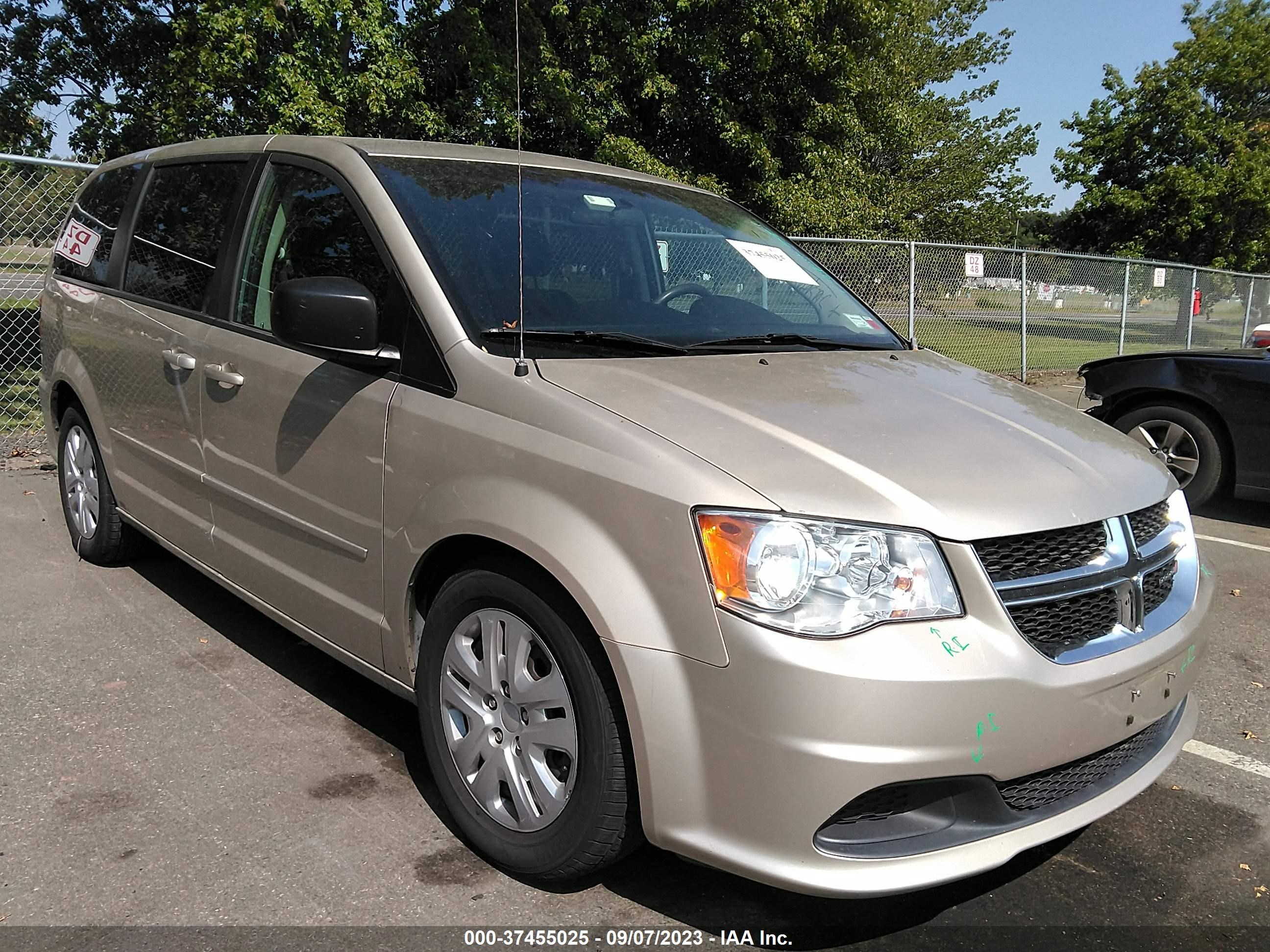 DODGE CARAVAN 2016 2c4rdgbg9gr182425