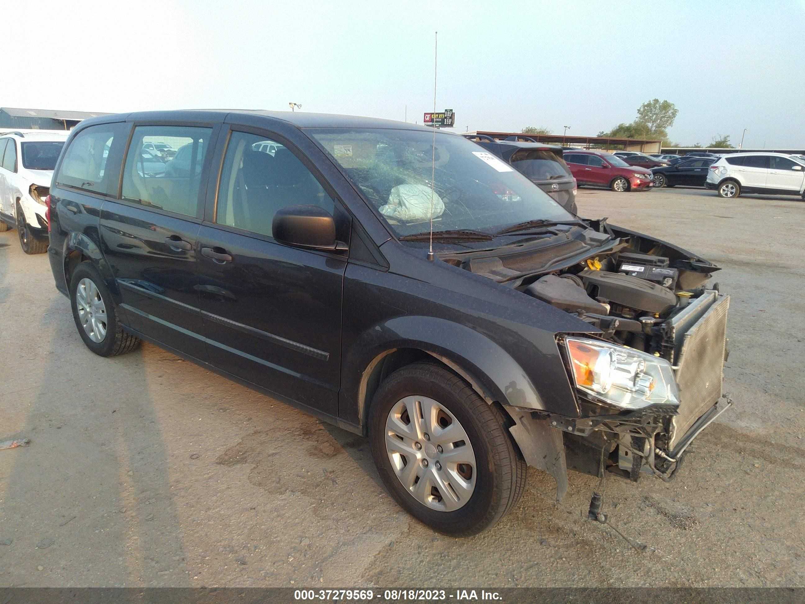 DODGE CARAVAN 2016 2c4rdgbg9gr277289