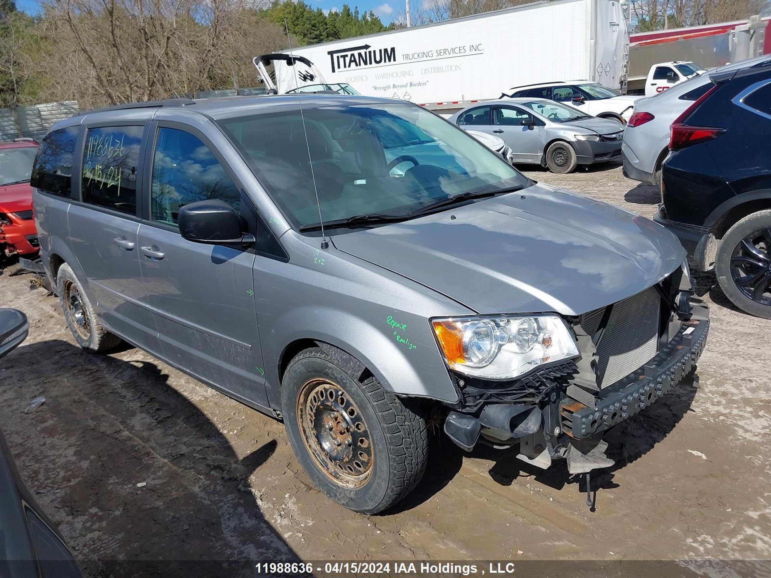 DODGE CARAVAN 2016 2c4rdgbg9gr337555