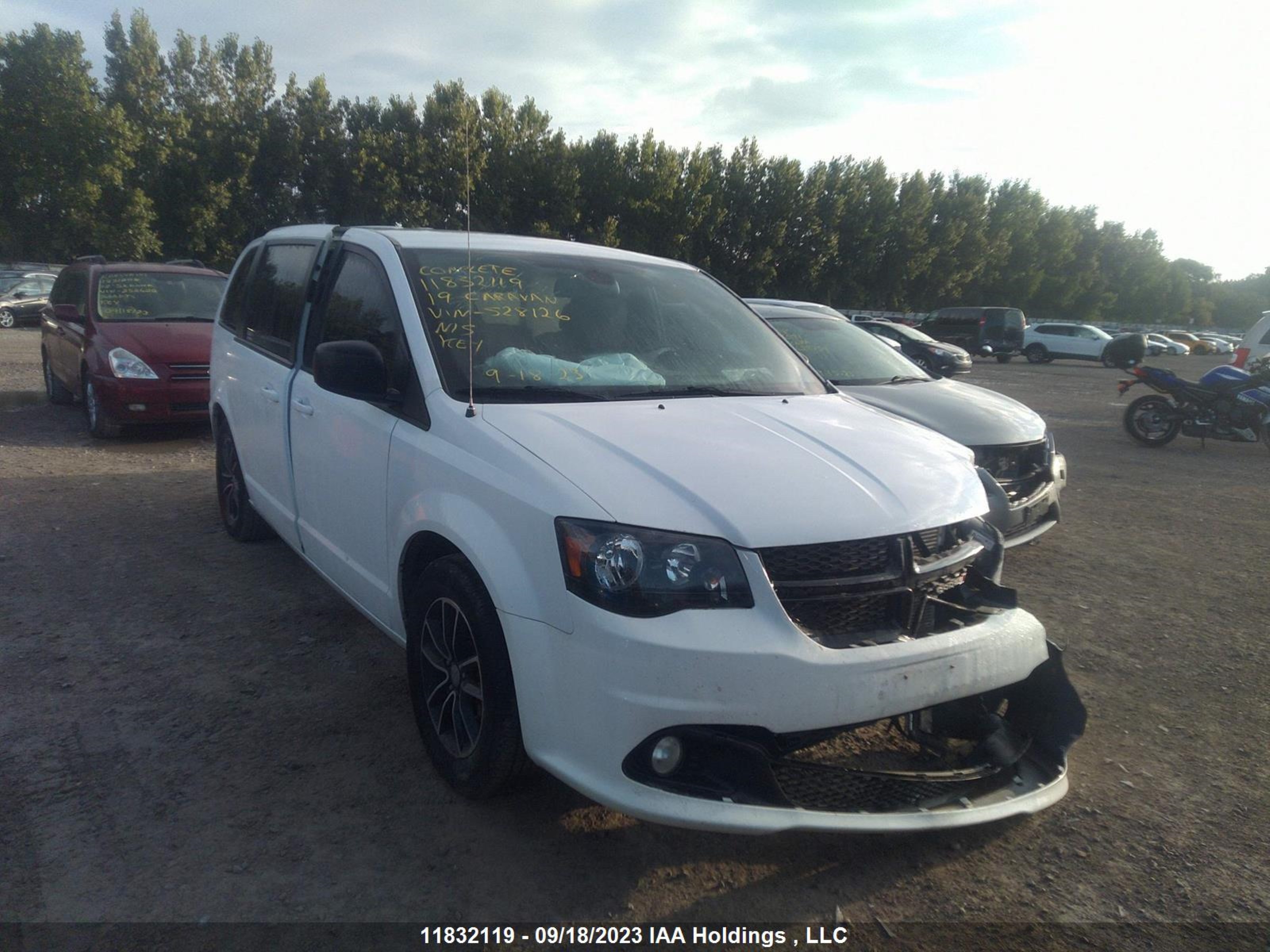 DODGE CARAVAN 2019 2c4rdgbg9kr528126