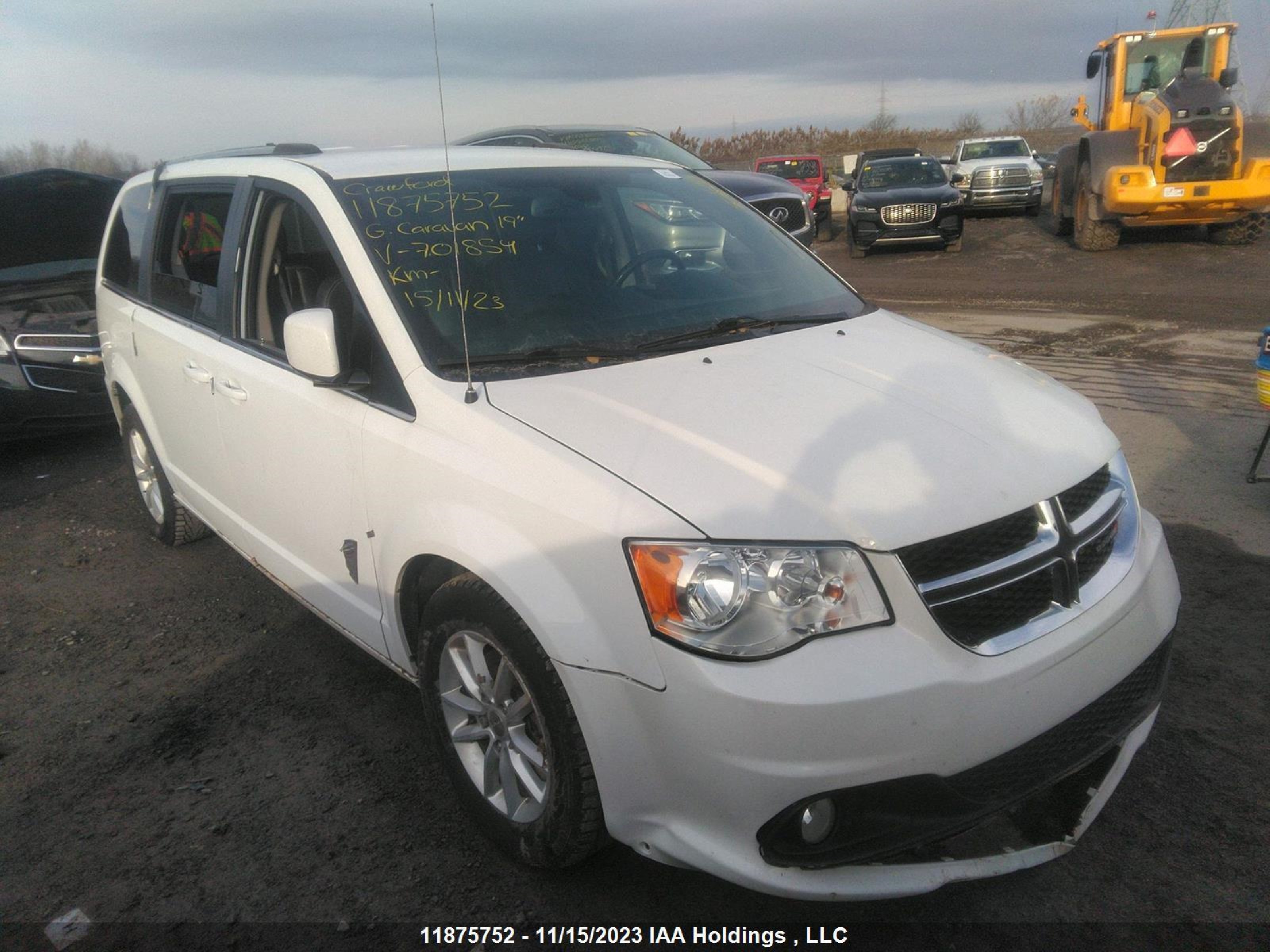 DODGE CARAVAN 2019 2c4rdgbg9kr701854