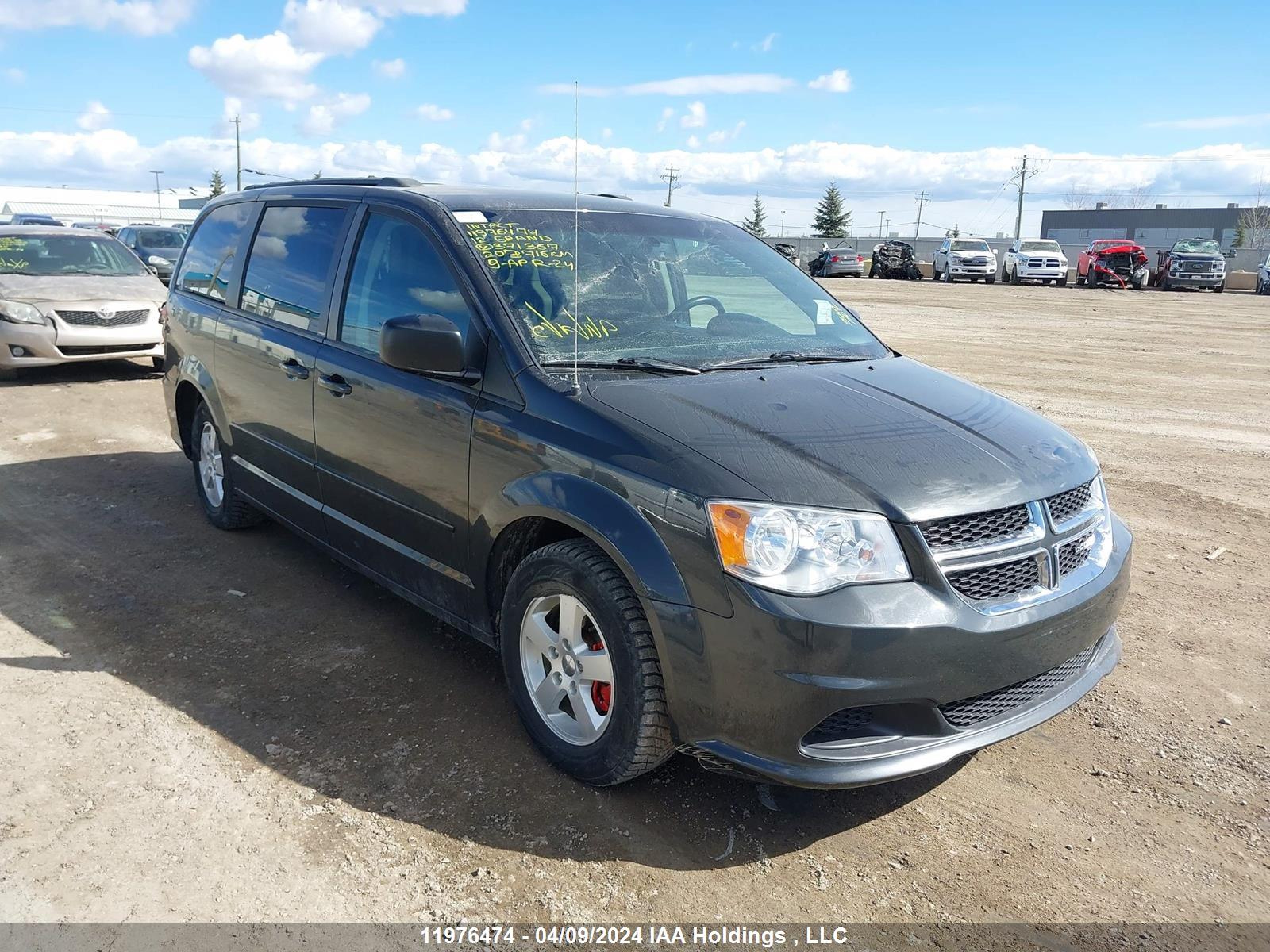 DODGE CARAVAN 2012 2c4rdgbgxcr371367