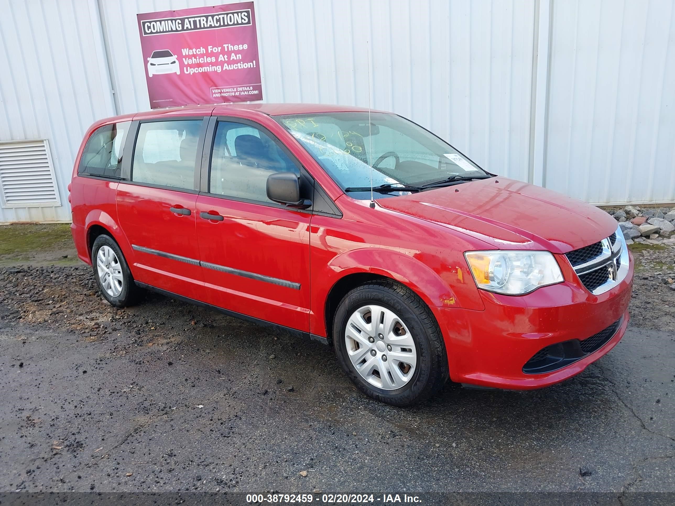 DODGE GRAND CARAVAN 2014 2c4rdgbgxer226168